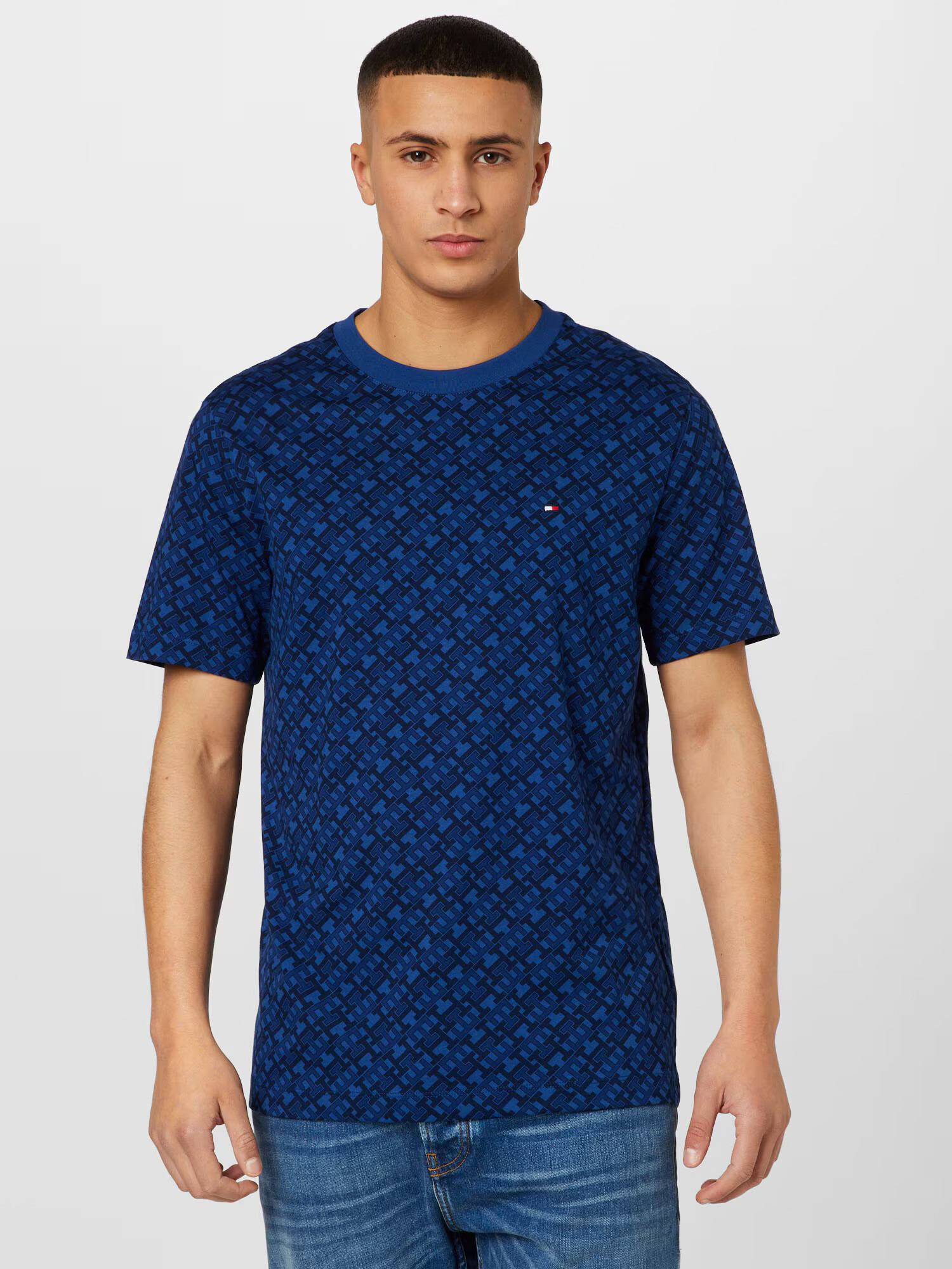 TOMMY HILFIGER Tricou albastru / bleumarin - Pled.ro