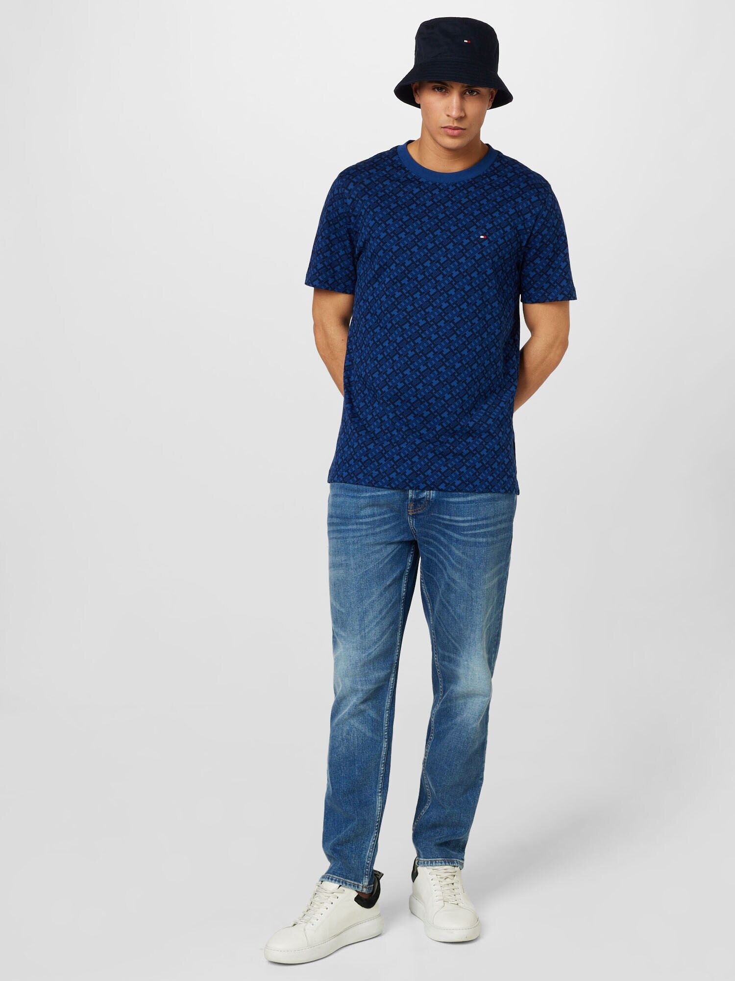 TOMMY HILFIGER Tricou albastru / bleumarin - Pled.ro