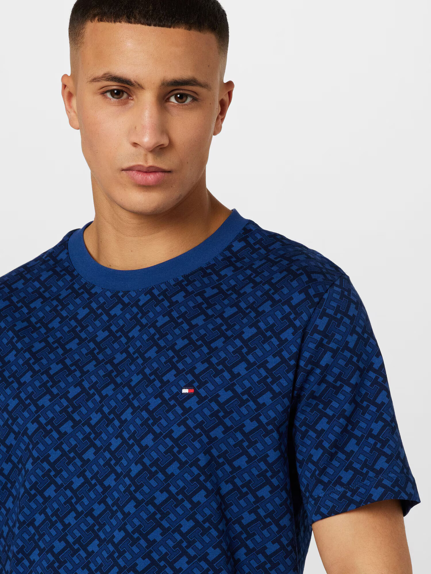 TOMMY HILFIGER Tricou albastru / bleumarin - Pled.ro