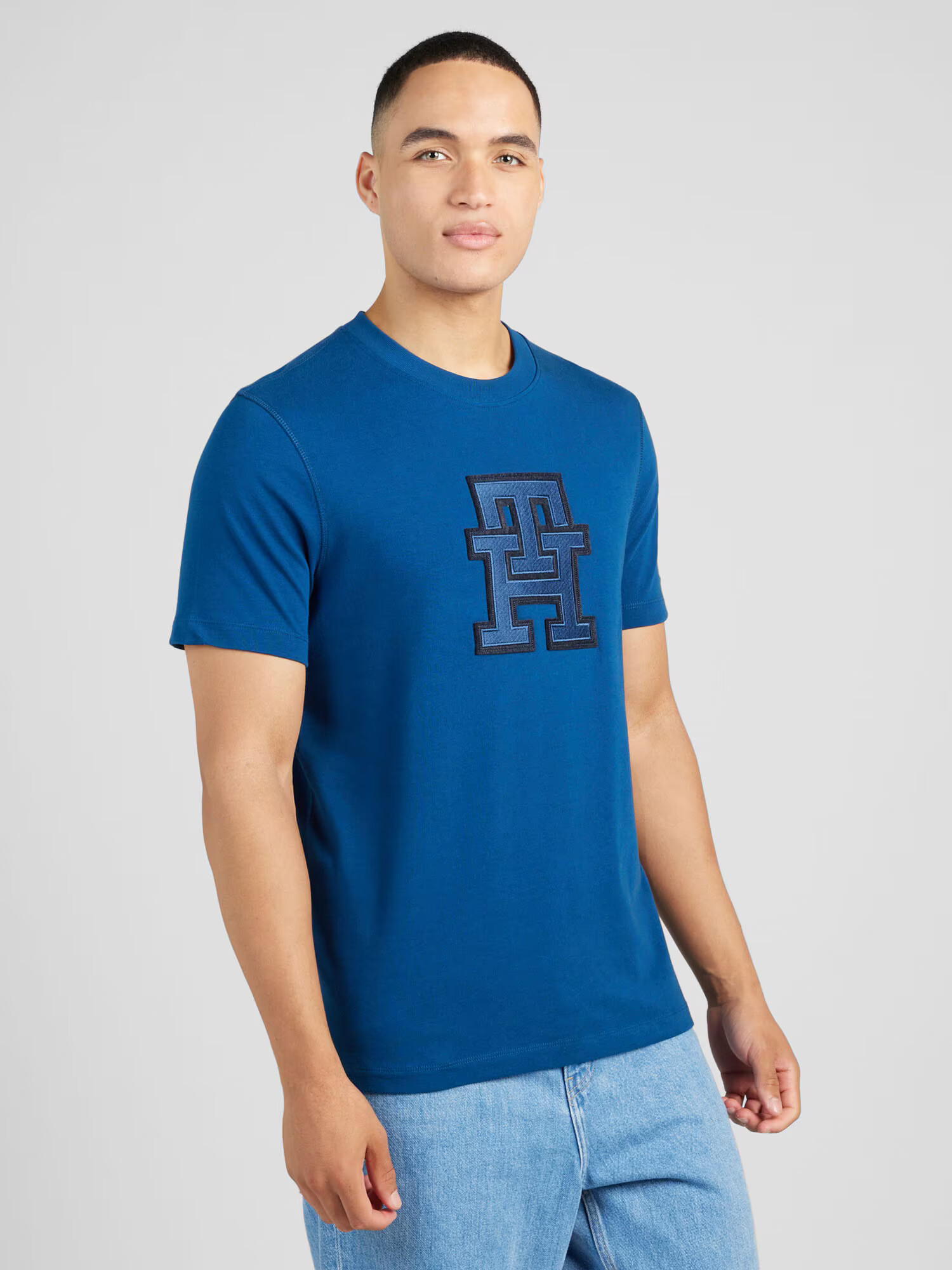 TOMMY HILFIGER Tricou albastru / bleumarin - Pled.ro