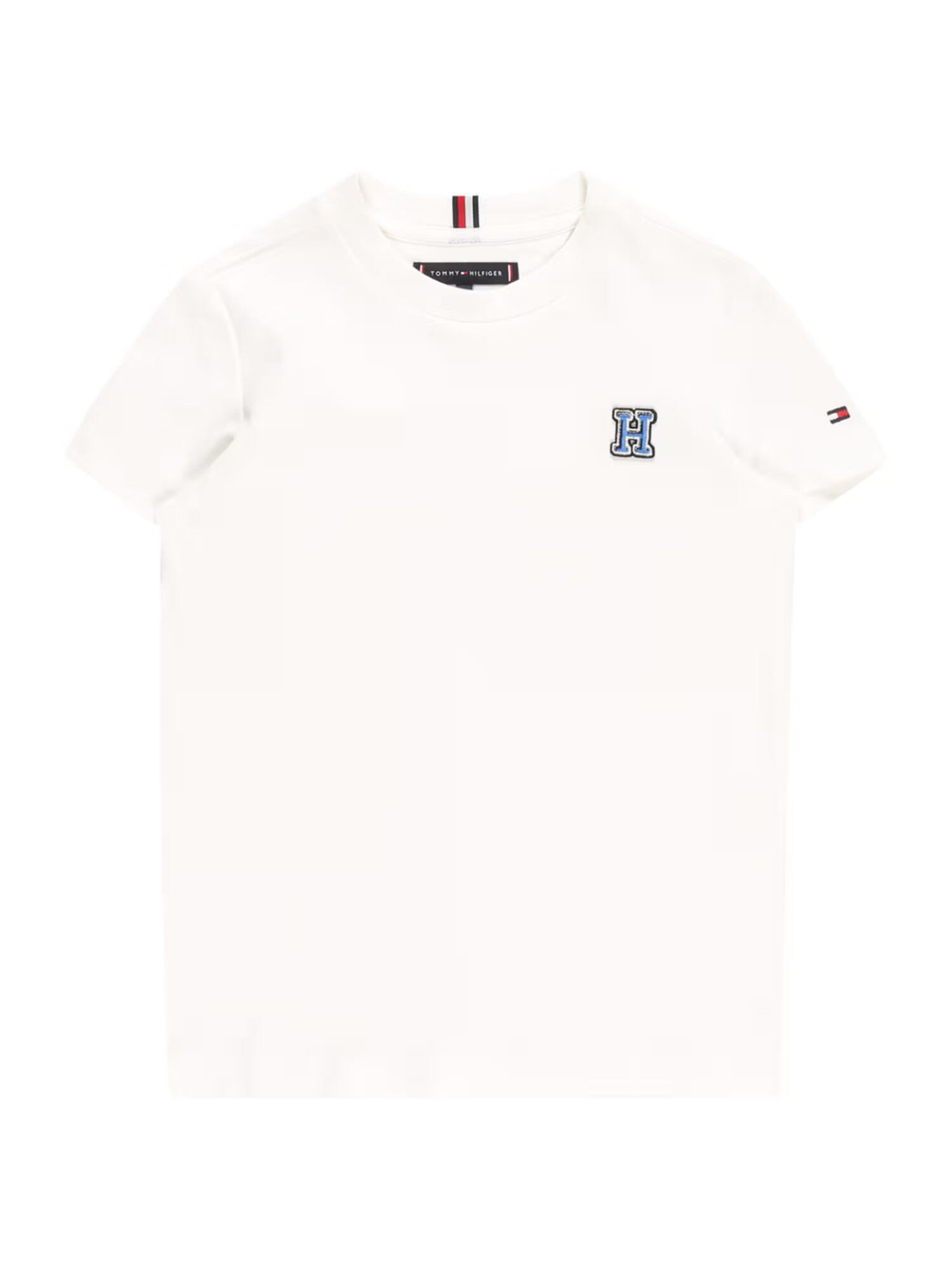 TOMMY HILFIGER Tricou albastru / bleumarin / roșu / alb - Pled.ro