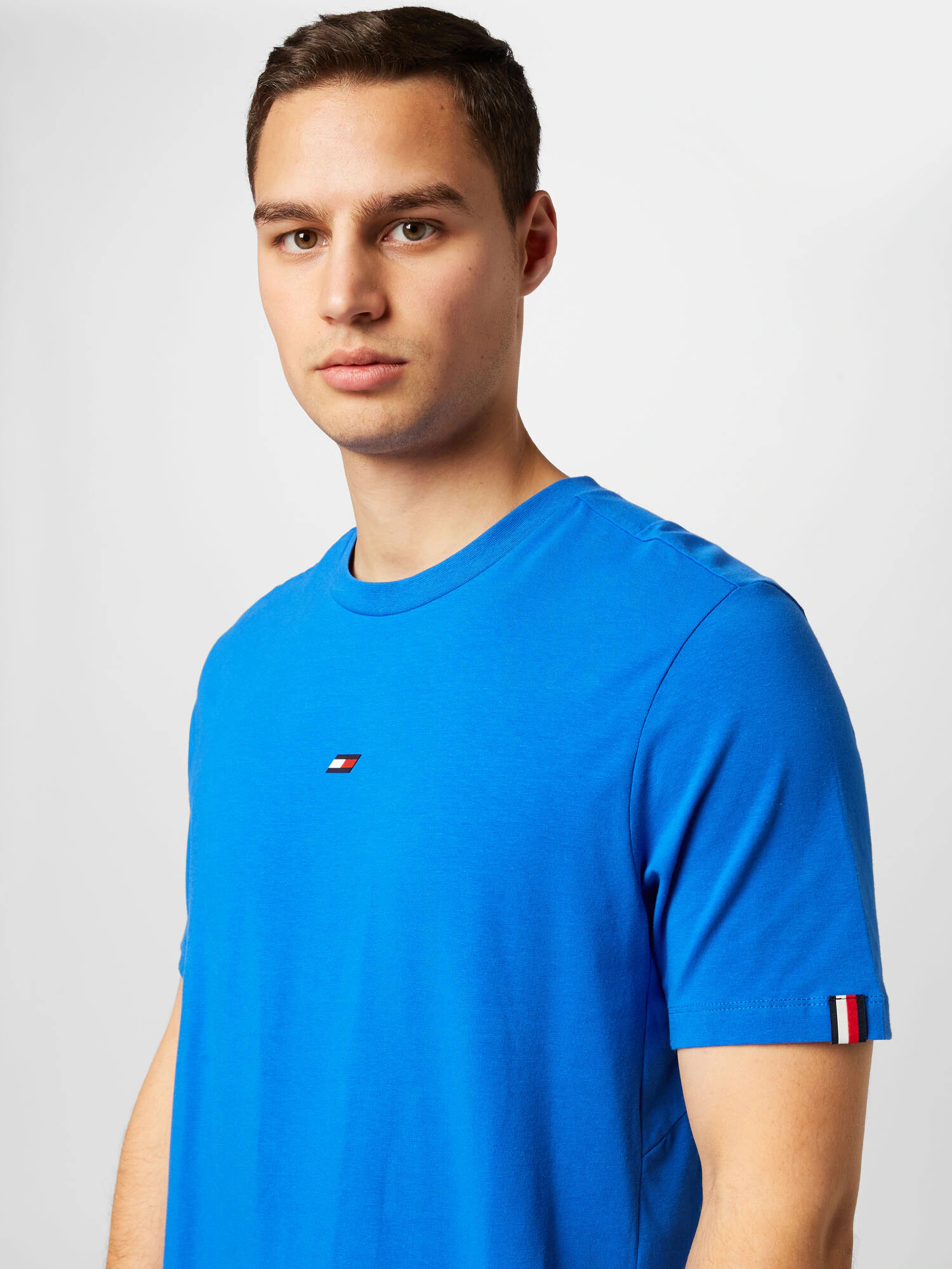 TOMMY HILFIGER Tricou albastru / bleumarin / roșu / alb - Pled.ro