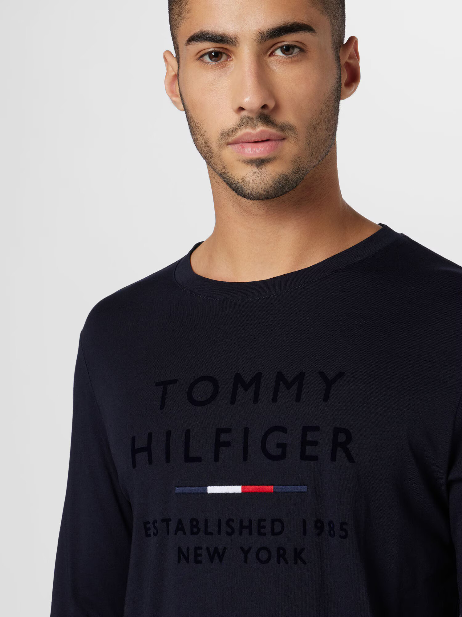 TOMMY HILFIGER Tricou albastru / bleumarin / roșu / alb - Pled.ro