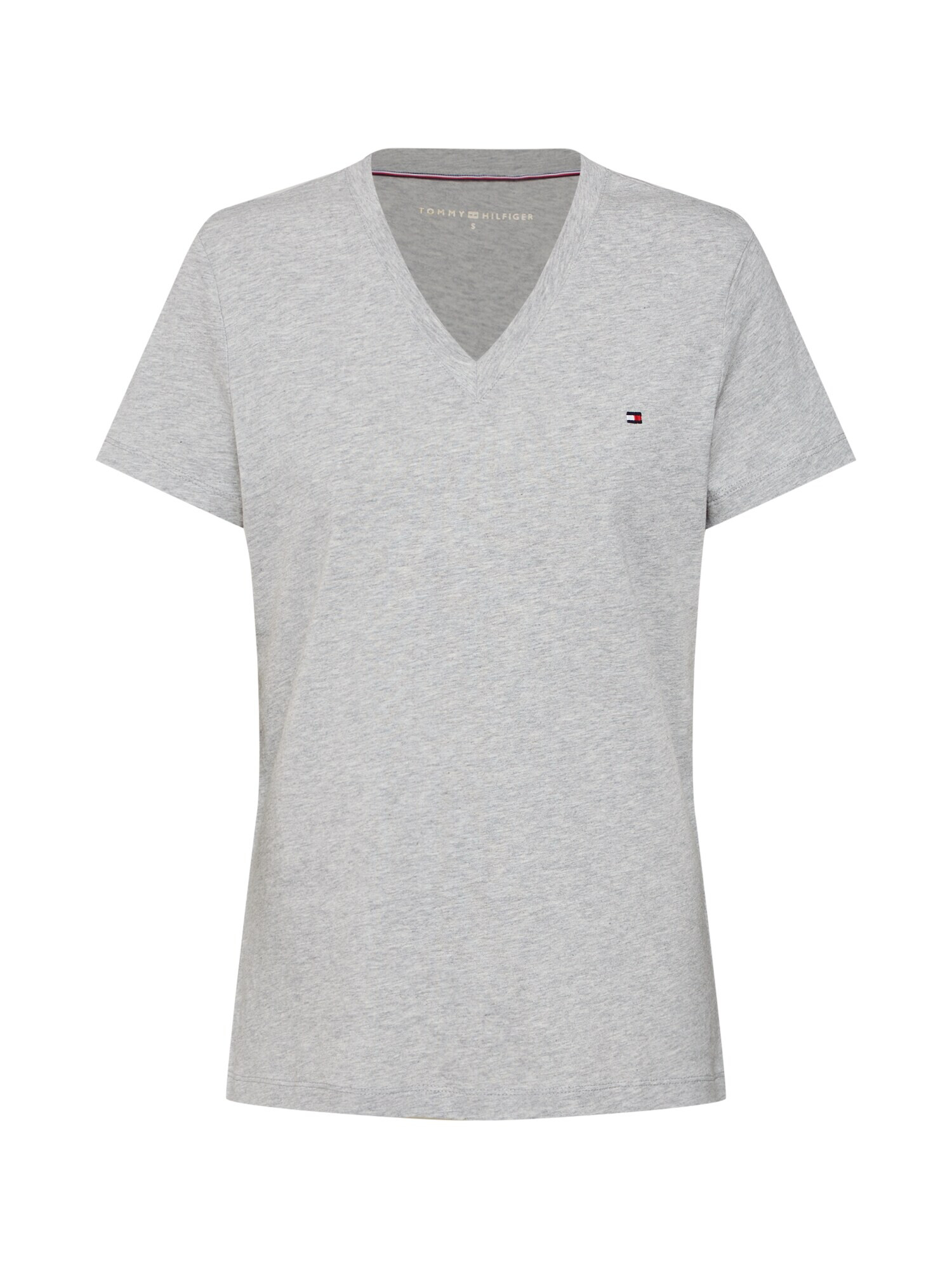 TOMMY HILFIGER Tricou albastru / gri deschis / roșu / alb - Pled.ro