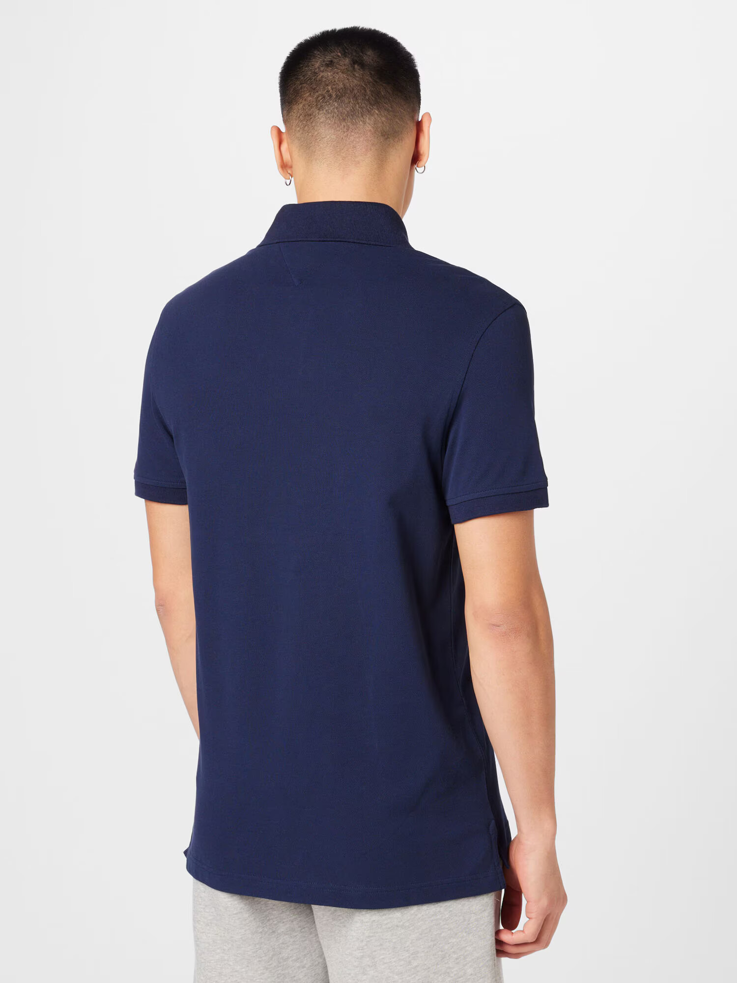 TOMMY HILFIGER Tricou albastru închis - Pled.ro