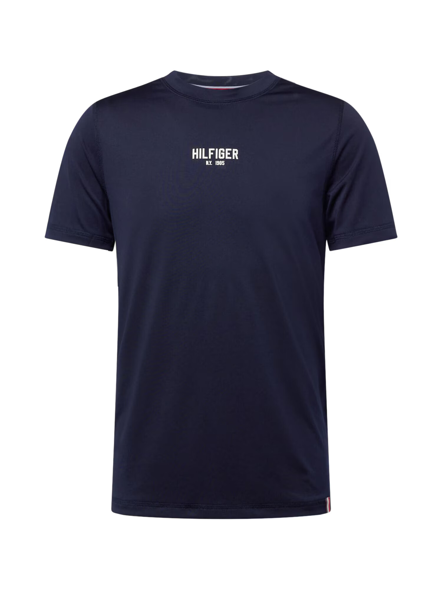 TOMMY HILFIGER Tricou albastru închis / alb - Pled.ro