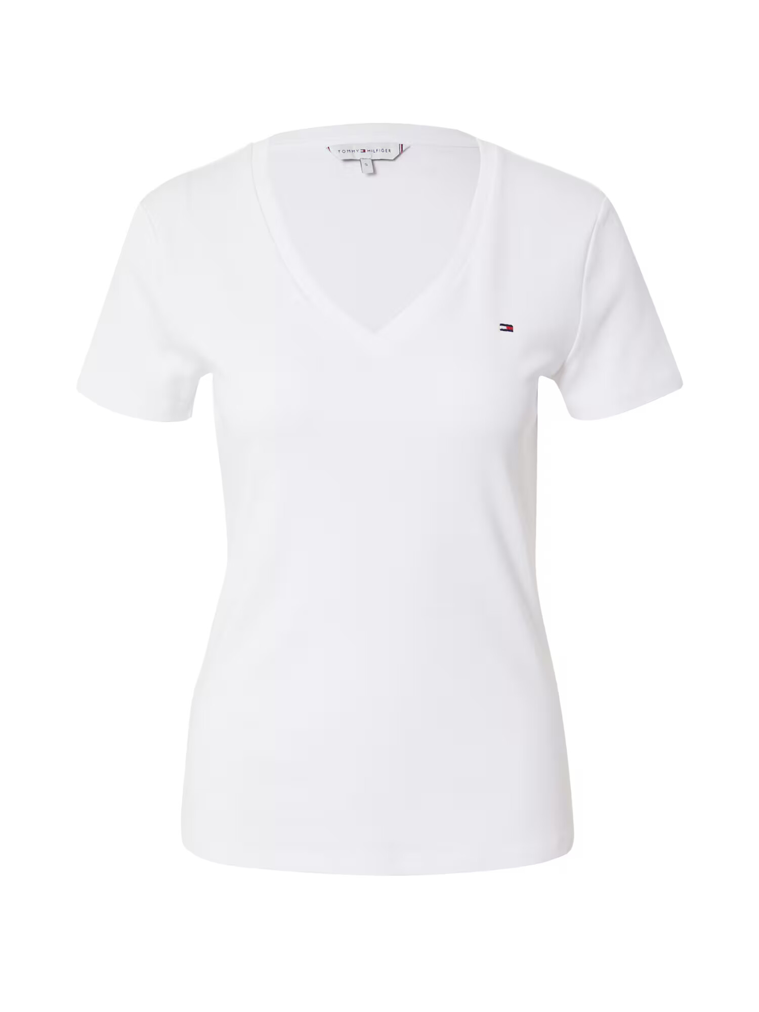 TOMMY HILFIGER Tricou albastru închis / roși aprins / alb murdar - Pled.ro