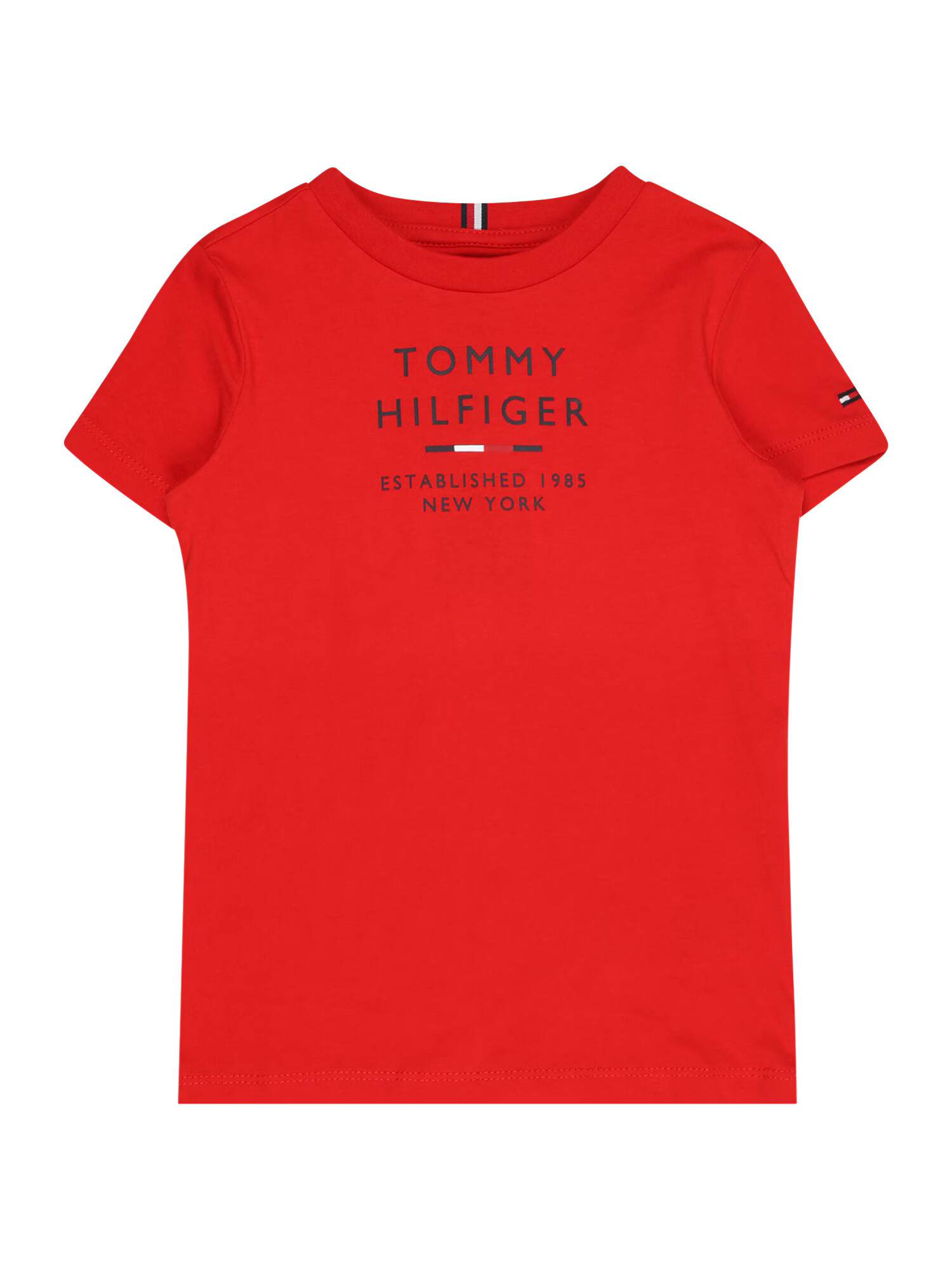 TOMMY HILFIGER Tricou albastru închis / roșu - Pled.ro