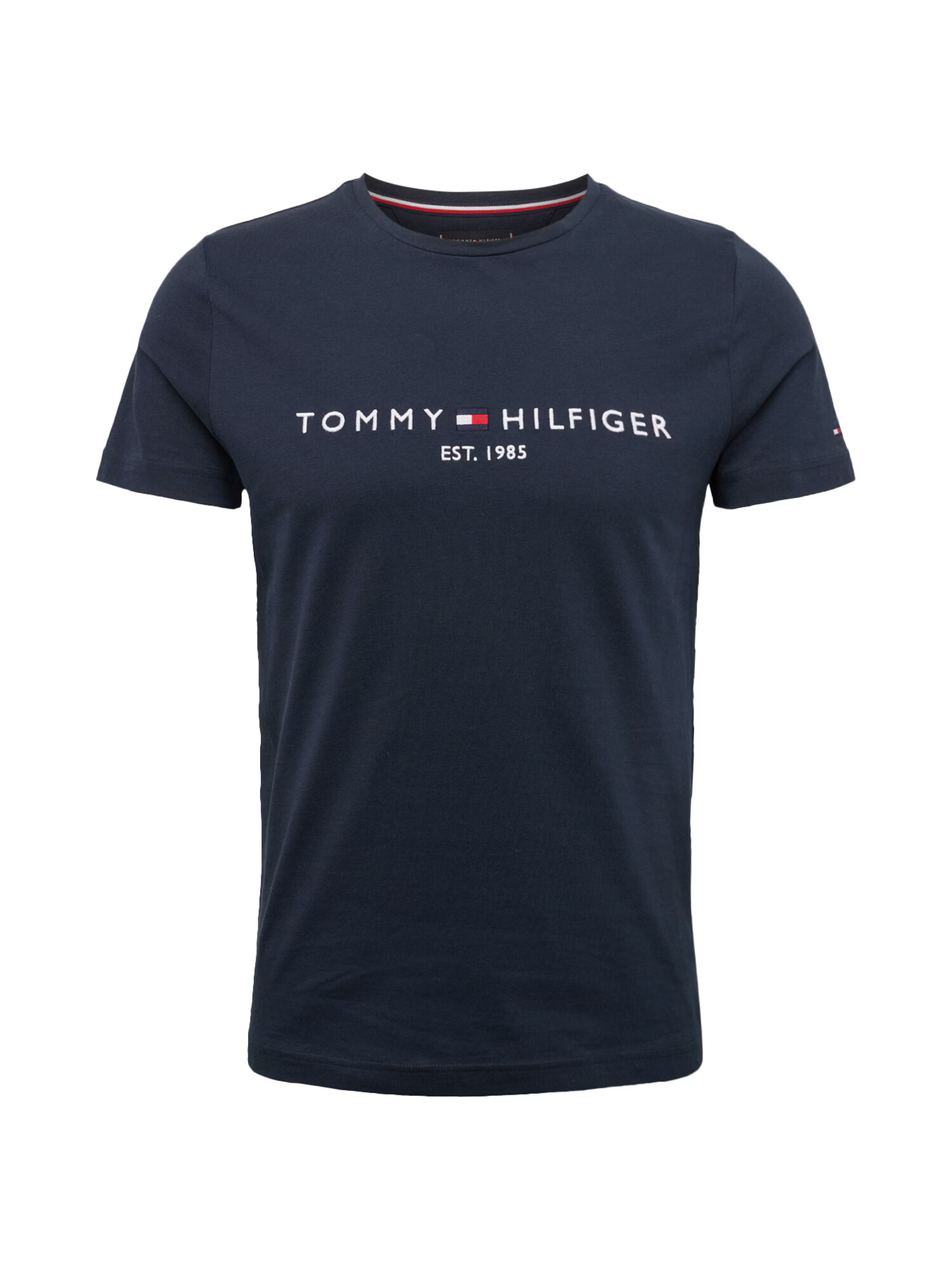 TOMMY HILFIGER Tricou albastru închis / roșu / alb - Pled.ro