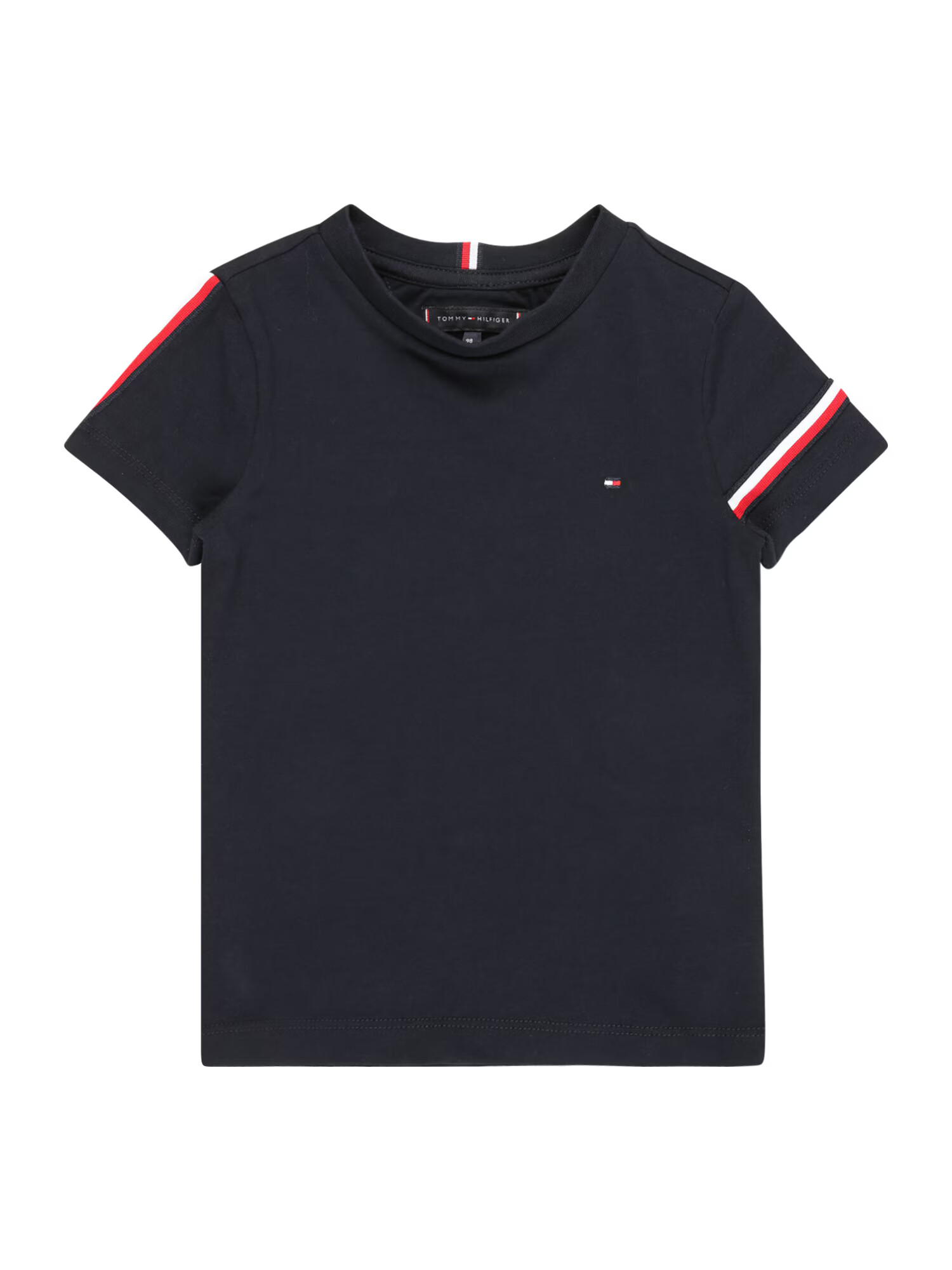 TOMMY HILFIGER Tricou albastru închis / roșu / alb - Pled.ro