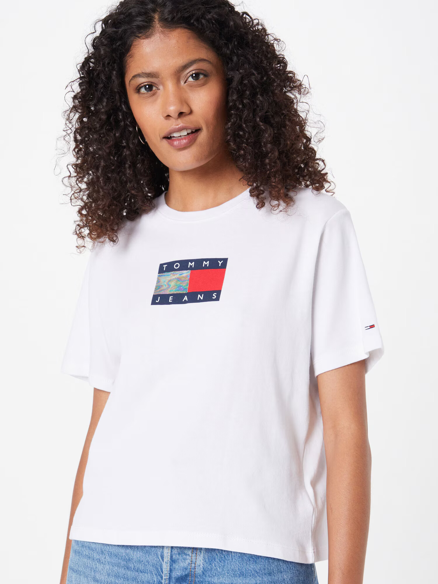 TOMMY HILFIGER Tricou albastru închis / roșu / alb - Pled.ro