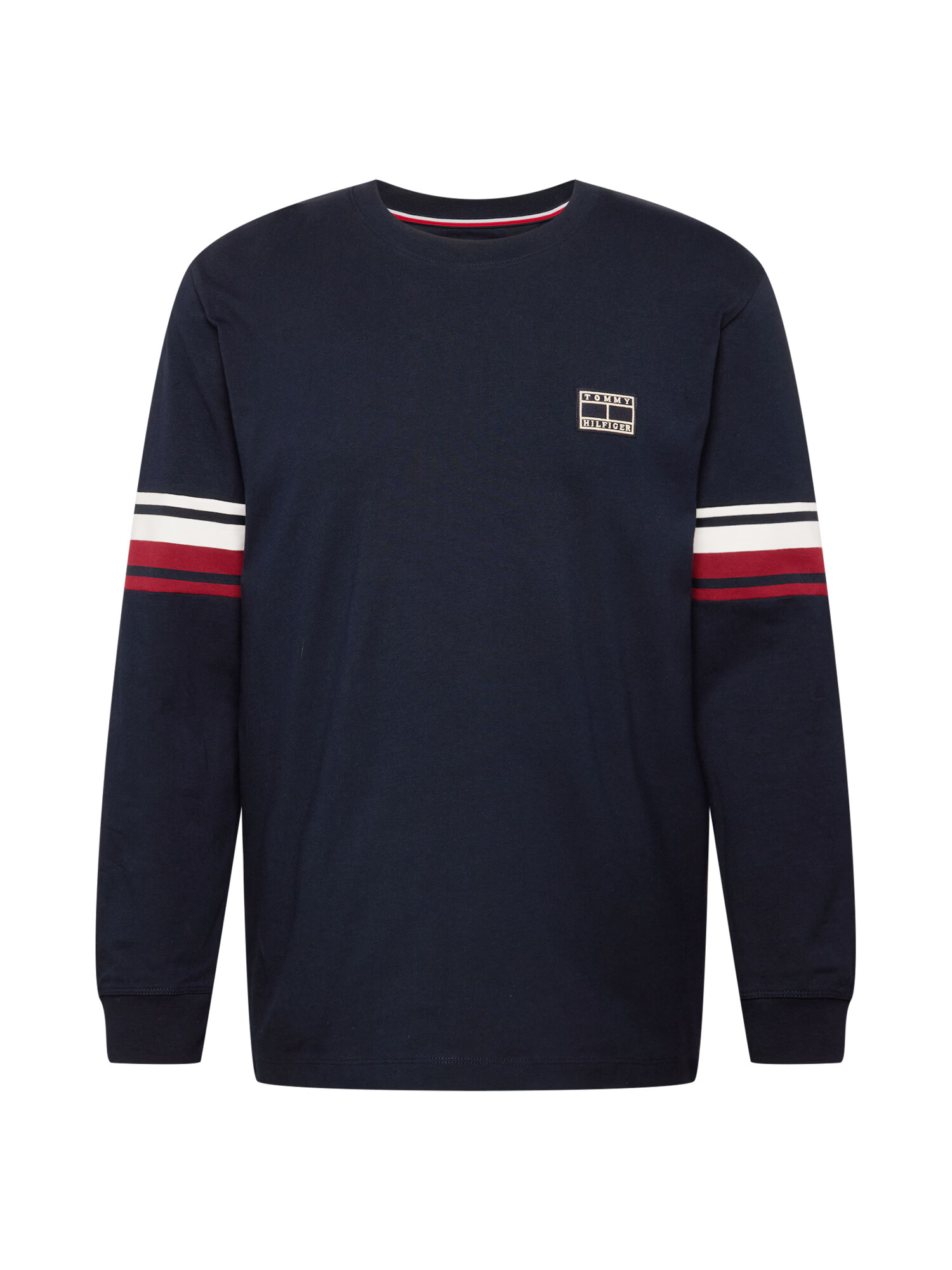 TOMMY HILFIGER Tricou albastru închis / roșu / alb - Pled.ro