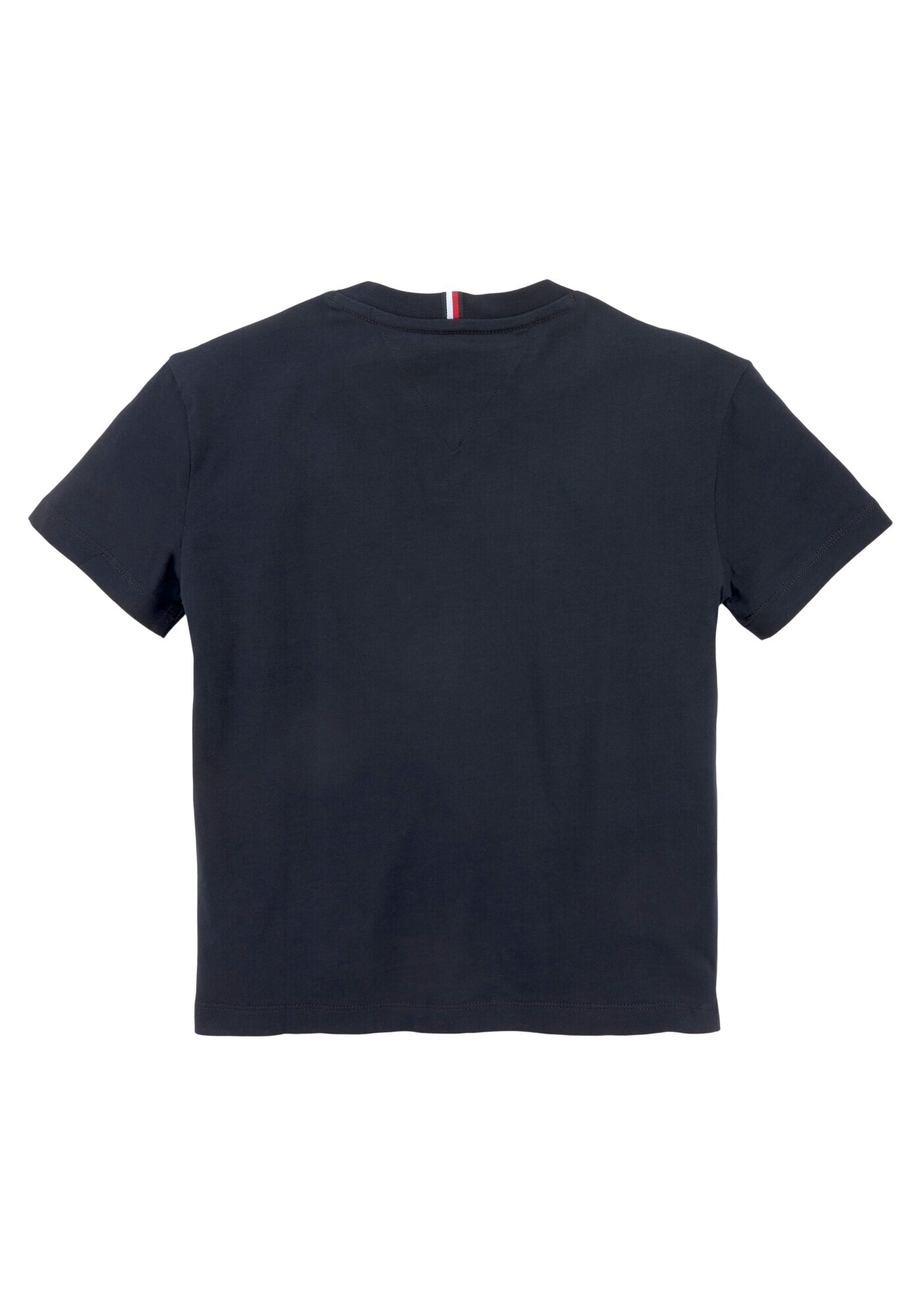 TOMMY HILFIGER Tricou albastru închis / roșu carmin / alb - Pled.ro