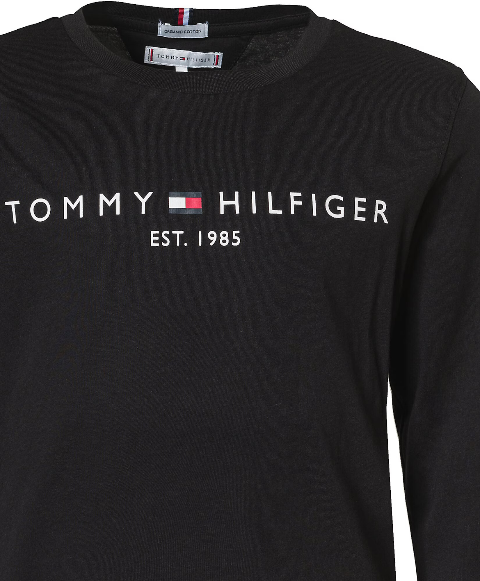 TOMMY HILFIGER Tricou albastru închis / roșu intens / negru / alb - Pled.ro