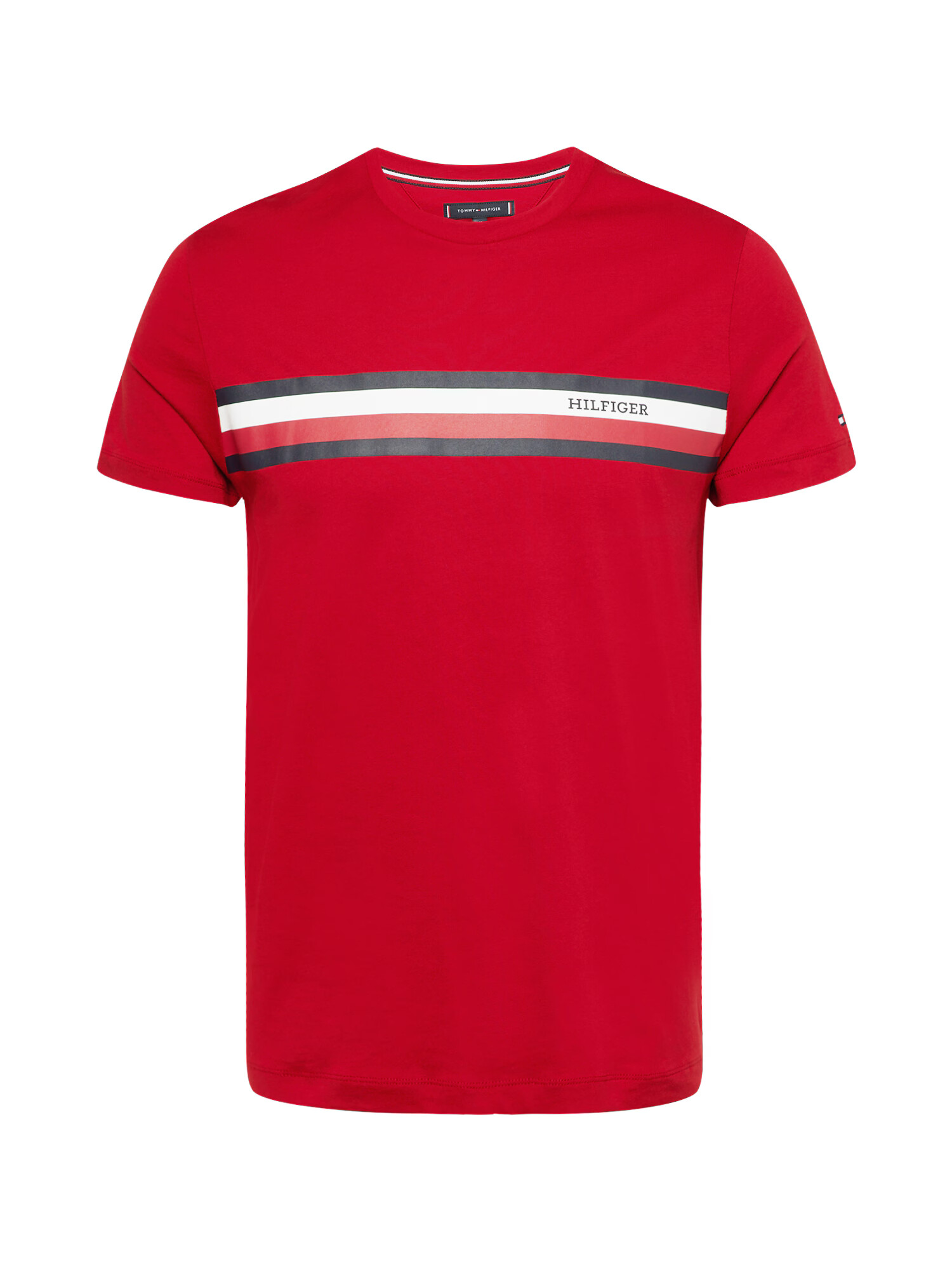 TOMMY HILFIGER Tricou albastru marin / roșu / alb - Pled.ro