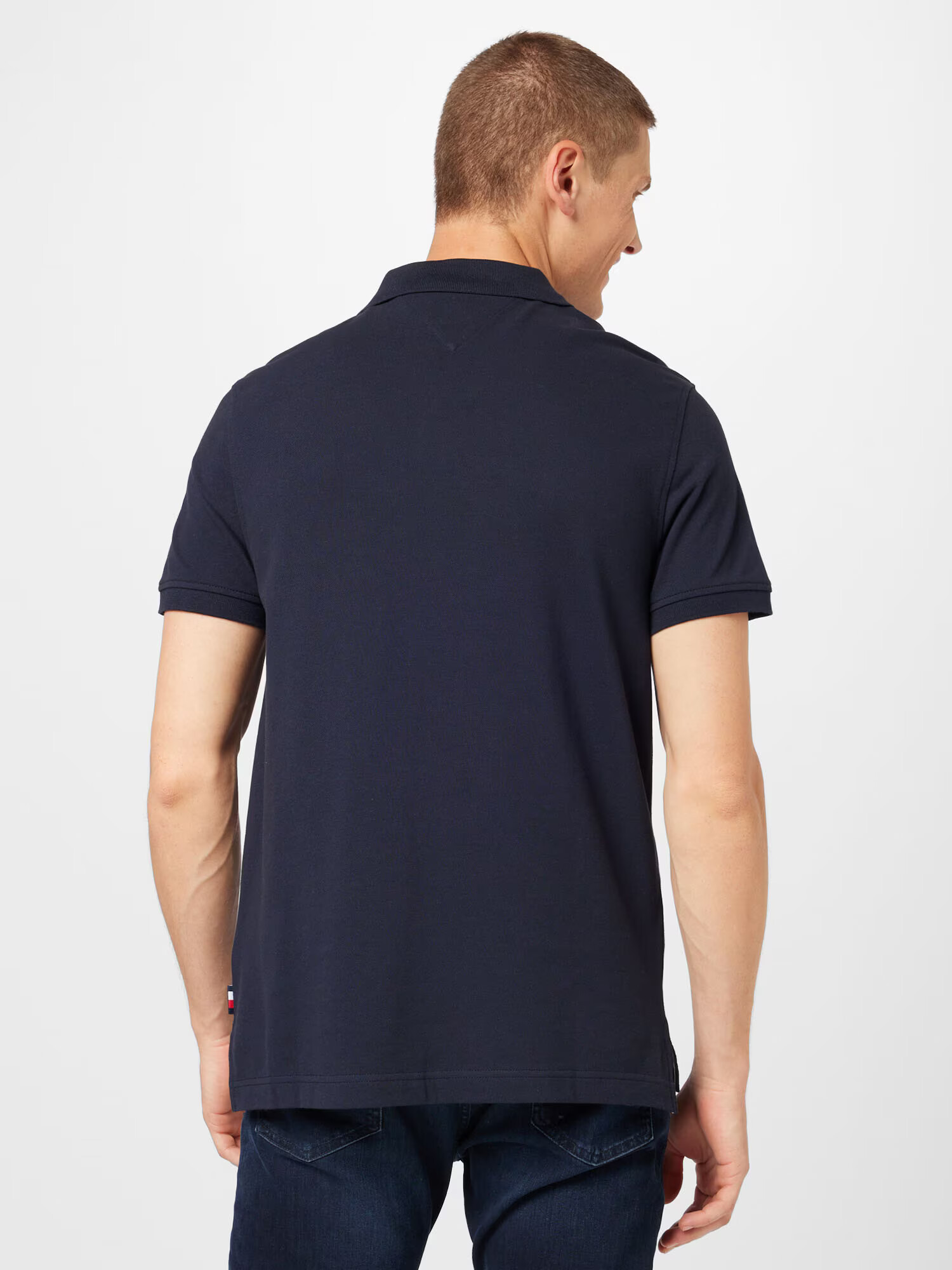 TOMMY HILFIGER Tricou albastru marin / roșu / alb - Pled.ro