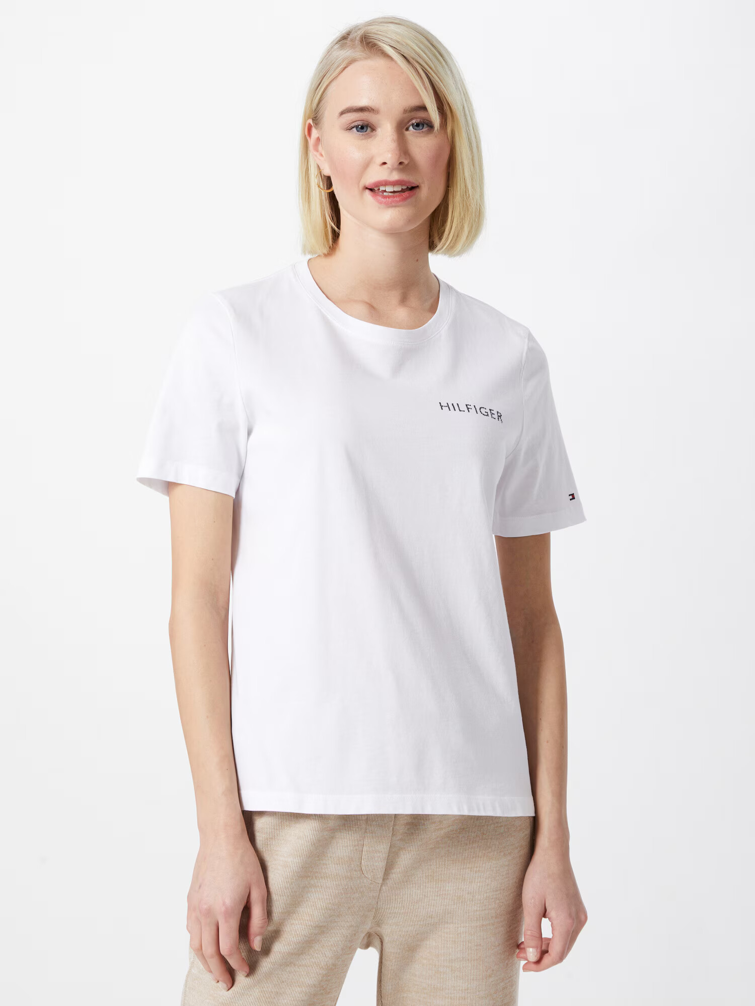 TOMMY HILFIGER Tricou albastru marin / roșu / negru / alb - Pled.ro