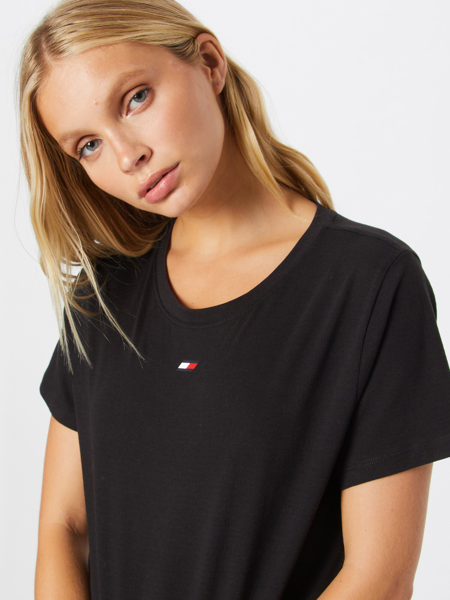 TOMMY HILFIGER Tricou albastru marin / roșu / negru / alb - Pled.ro