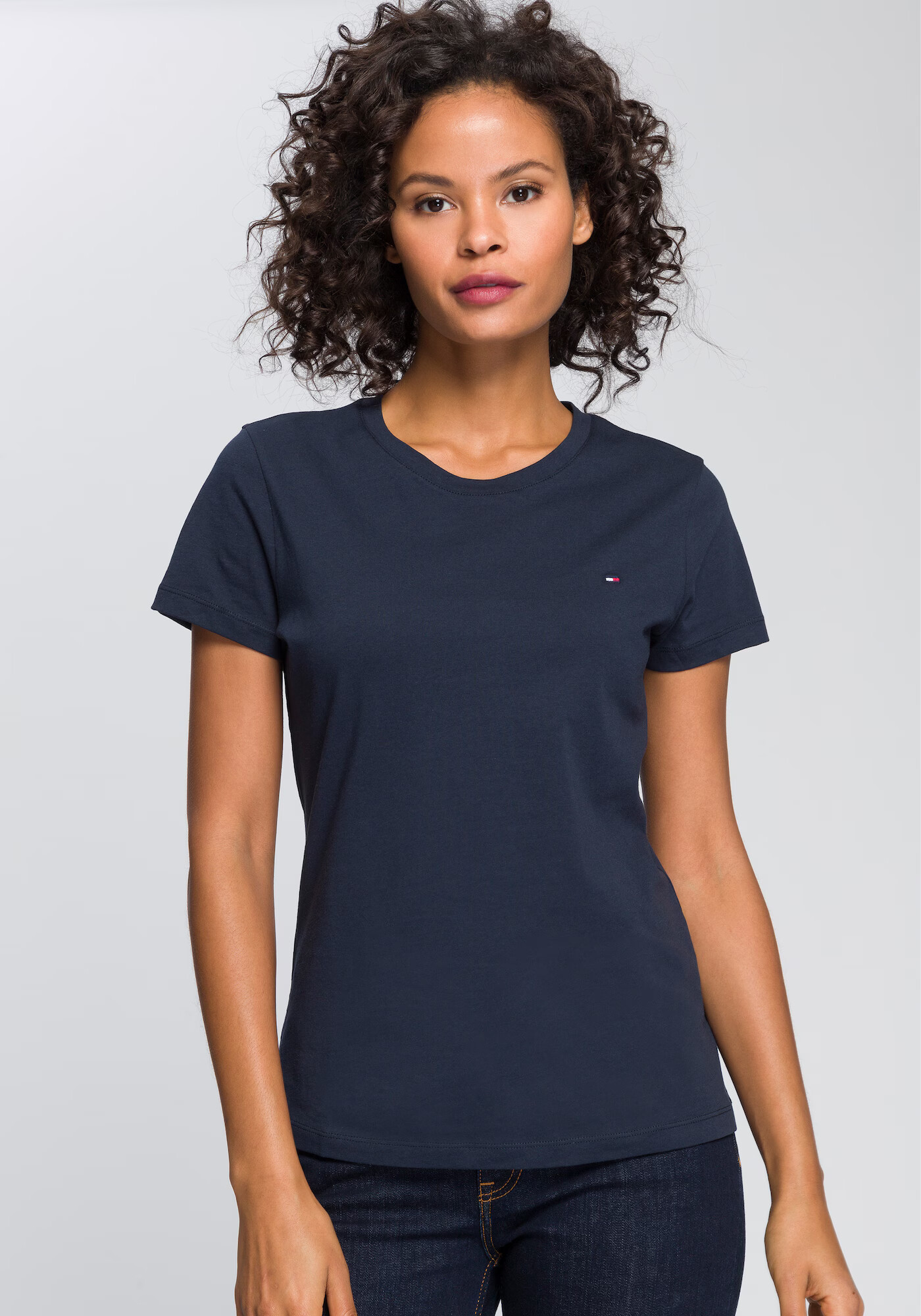 TOMMY HILFIGER Tricou albastru noapte - Pled.ro