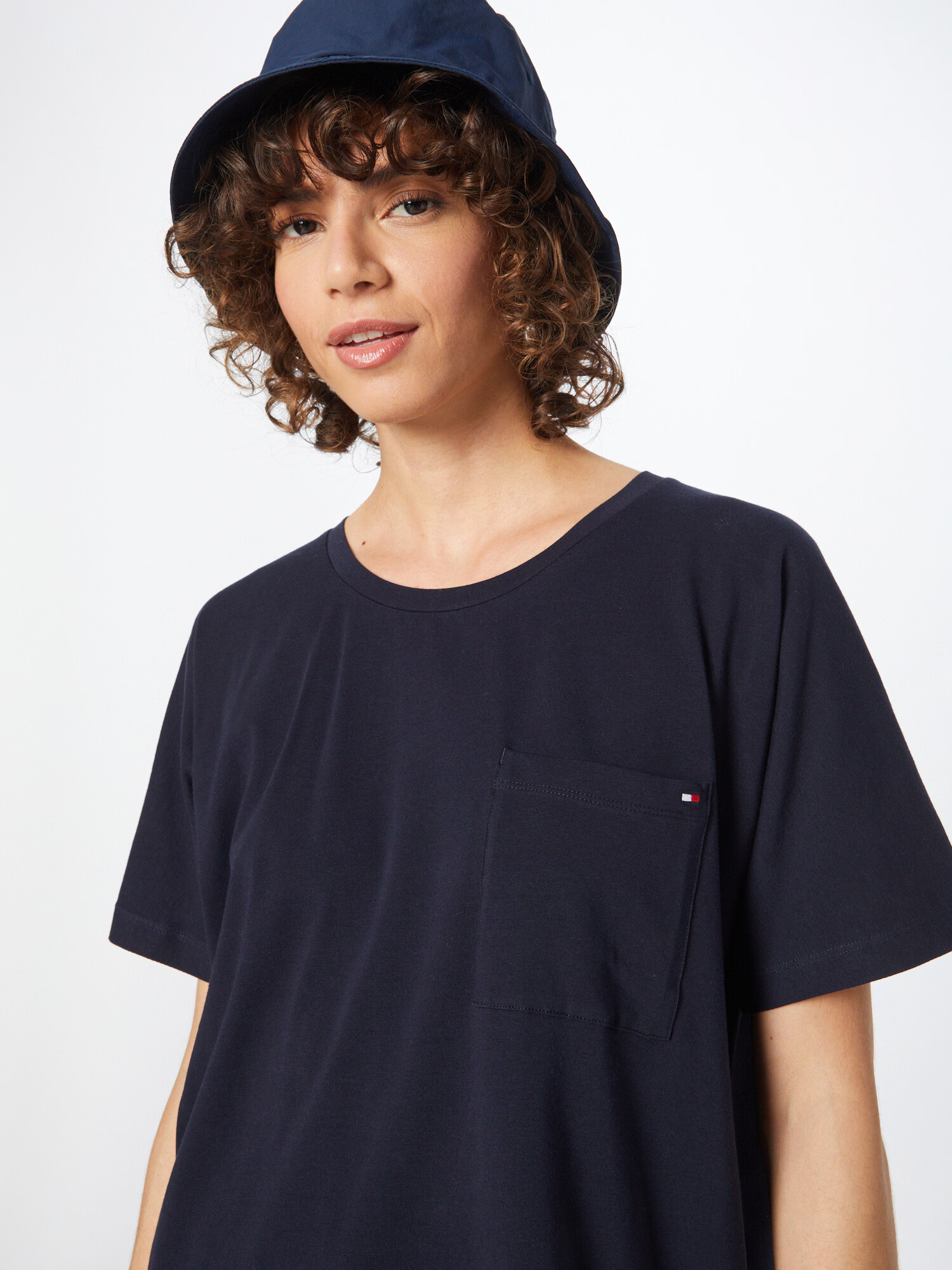 TOMMY HILFIGER Tricou albastru noapte - Pled.ro