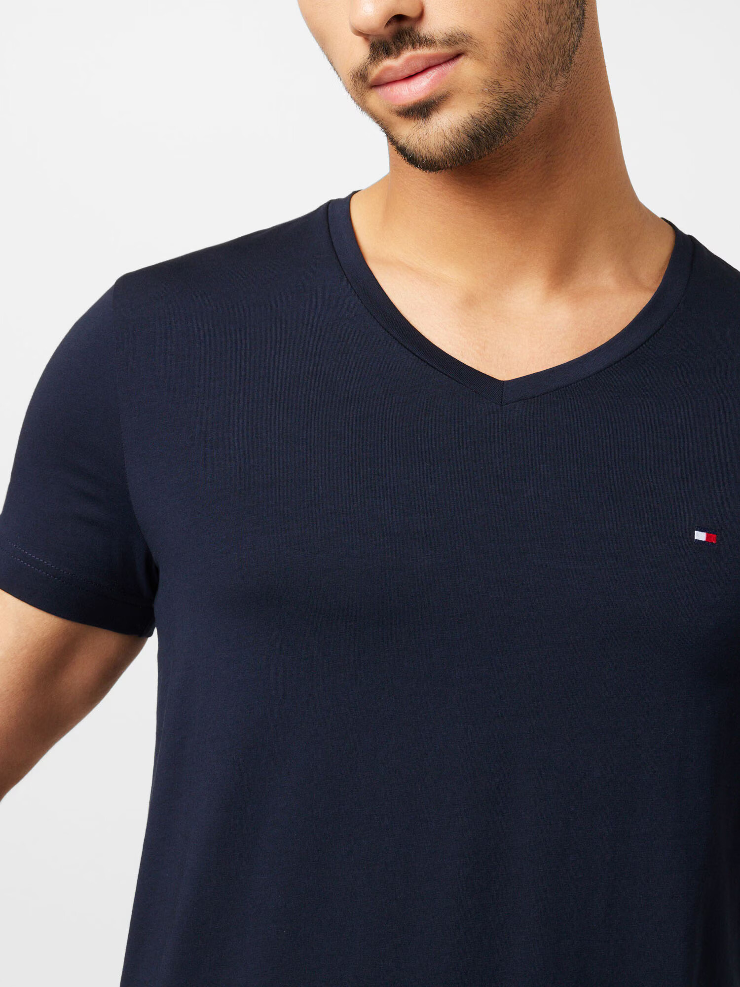 TOMMY HILFIGER Tricou albastru noapte - Pled.ro