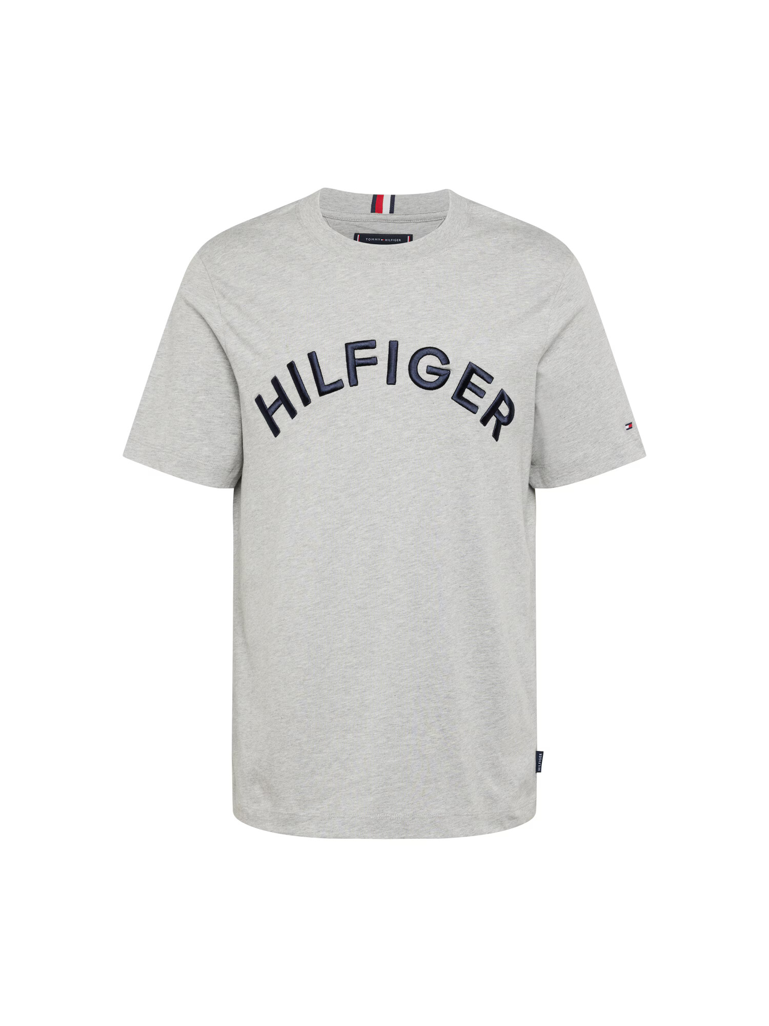 TOMMY HILFIGER Tricou albastru noapte / gri amestecat - Pled.ro