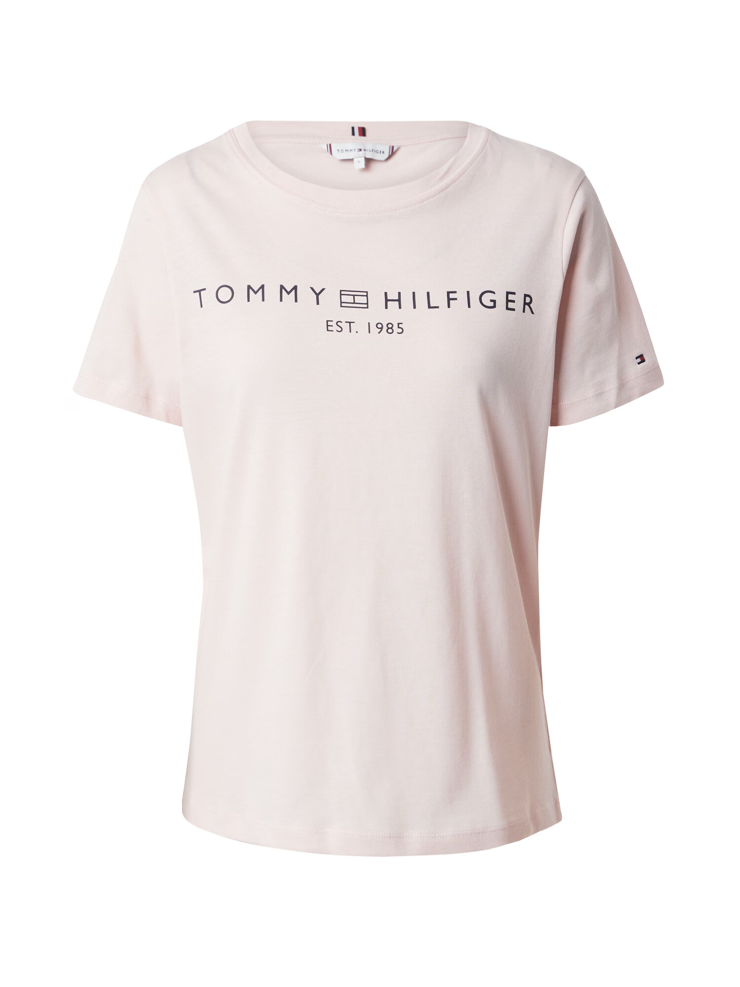 TOMMY HILFIGER Tricou albastru noapte / rosé / roșu intens / alb - Pled.ro