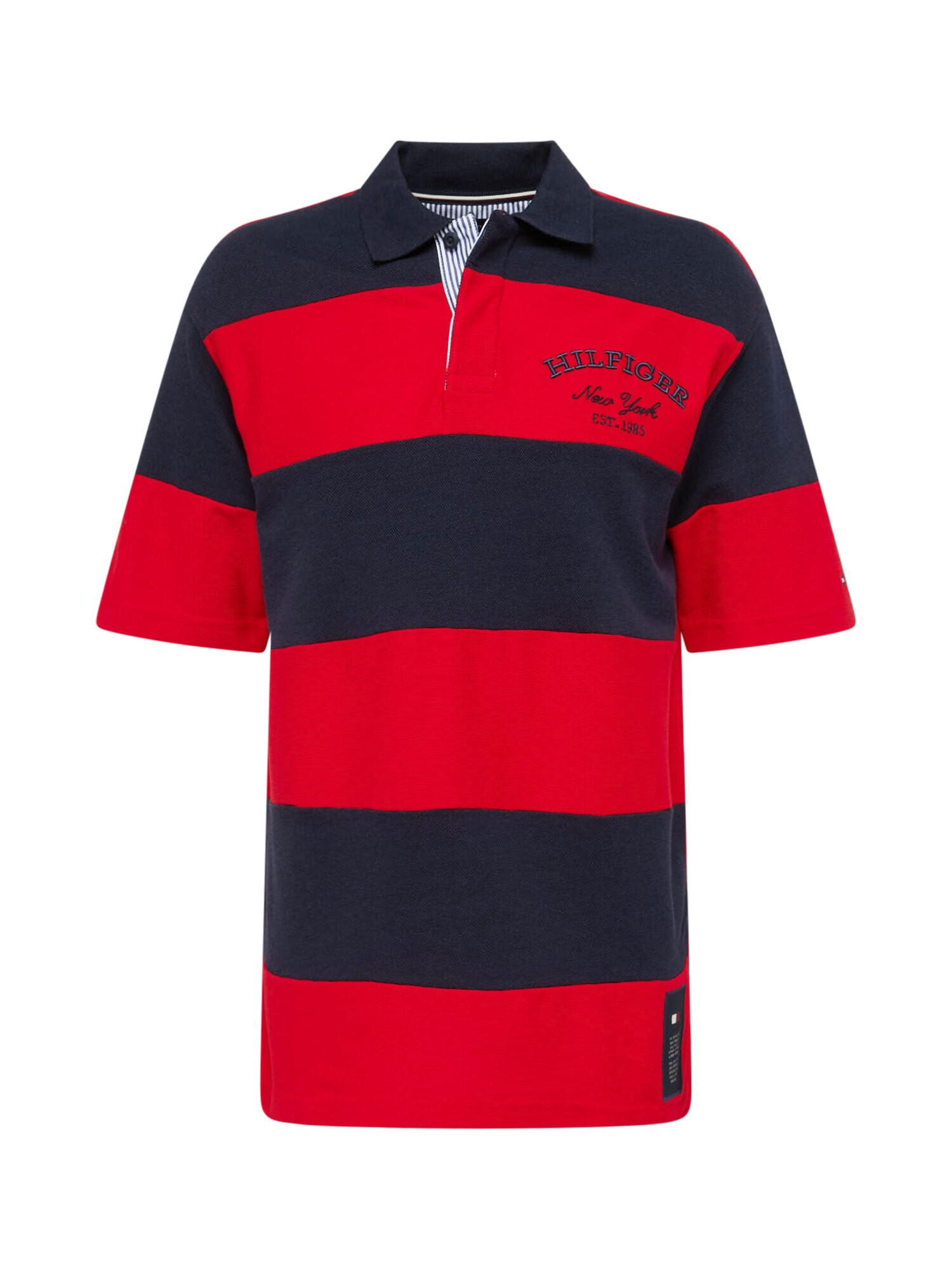 TOMMY HILFIGER Tricou albastru noapte / roșu - Pled.ro