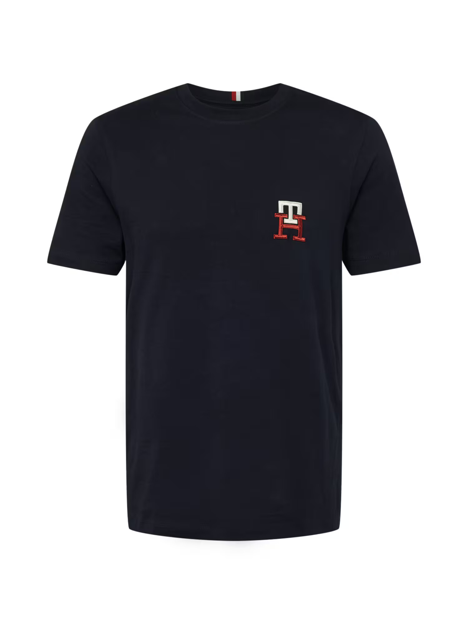 TOMMY HILFIGER Tricou albastru noapte / roșu / alb - Pled.ro