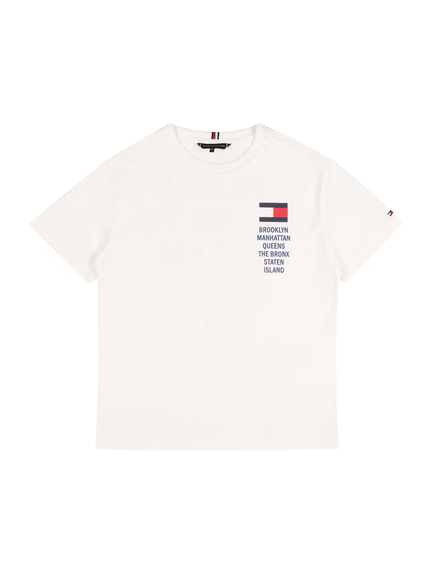 TOMMY HILFIGER Tricou albastru noapte / roșu / alb - Pled.ro