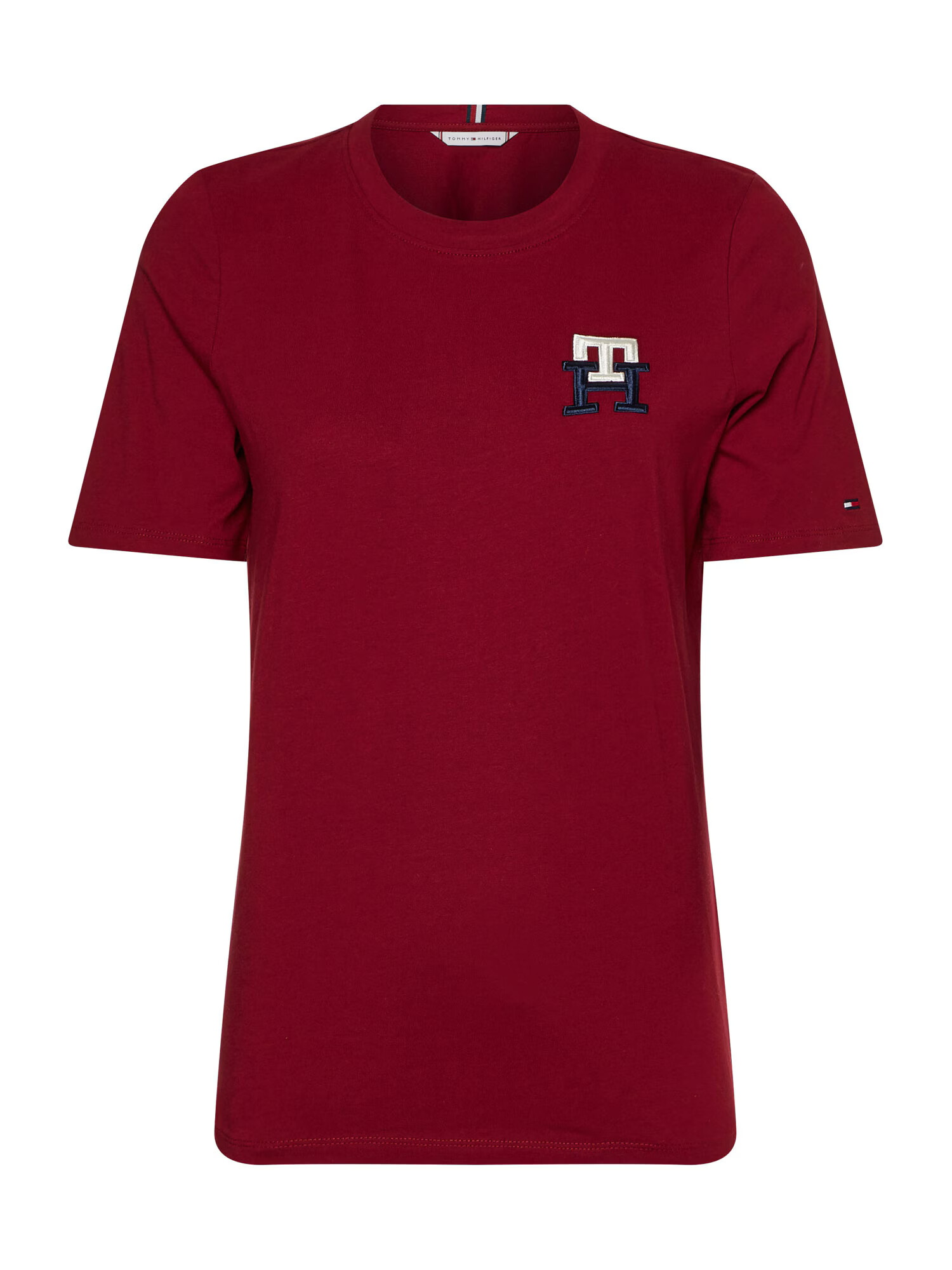 TOMMY HILFIGER Tricou albastru noapte / roșu / alb - Pled.ro