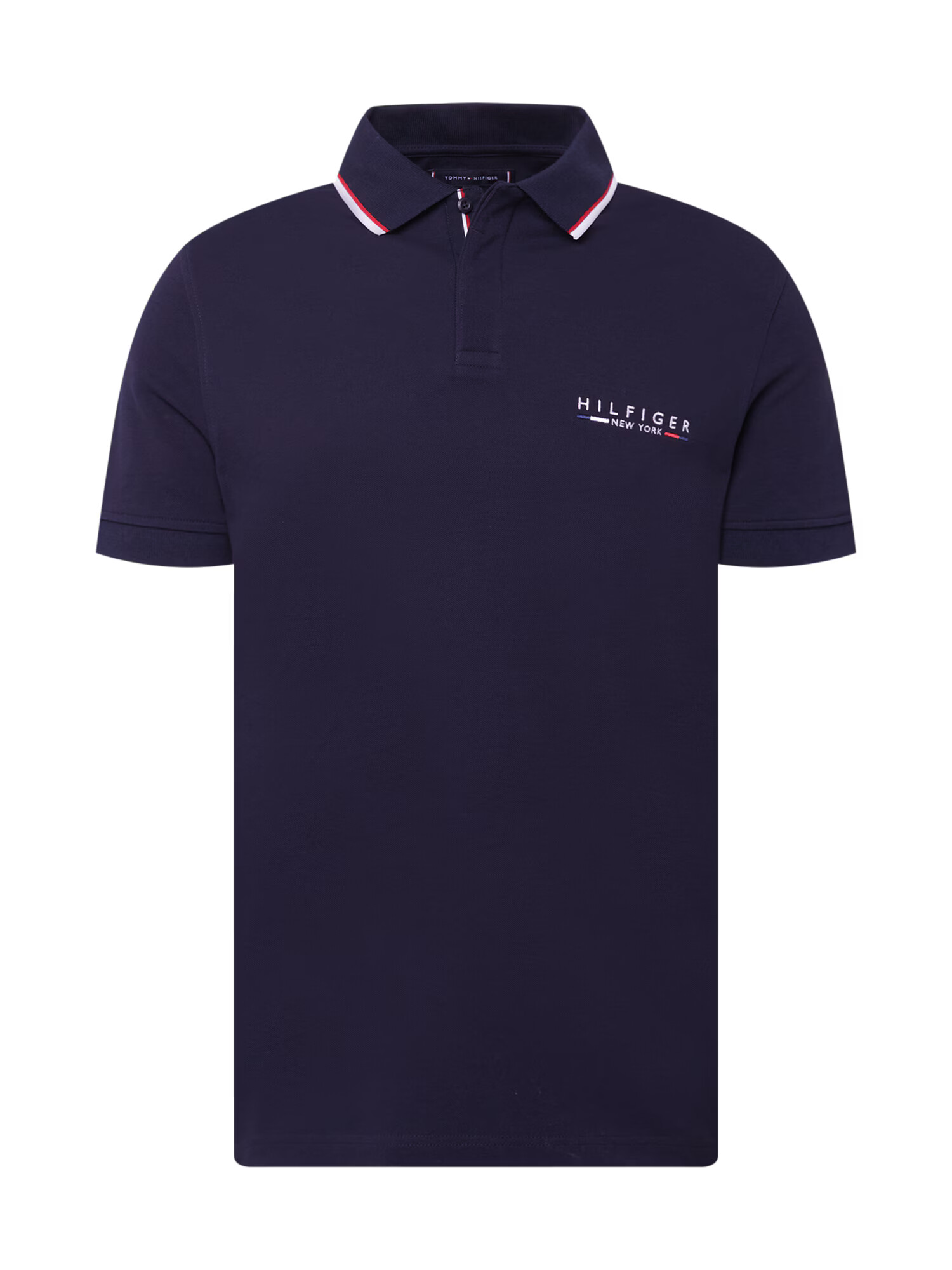 TOMMY HILFIGER Tricou albastru noapte / roșu / alb - Pled.ro