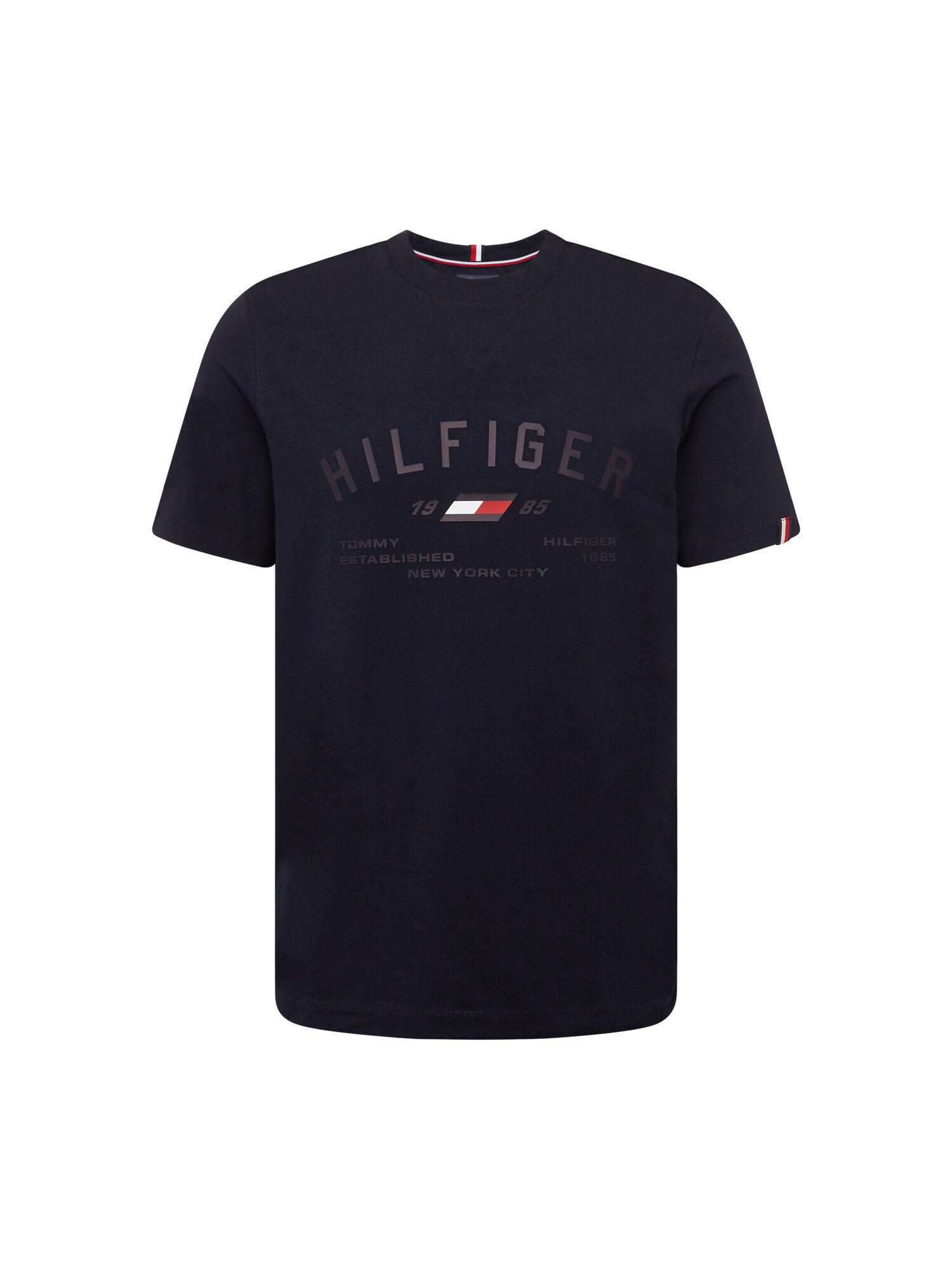 TOMMY HILFIGER Tricou albastru noapte / roșu / alb - Pled.ro