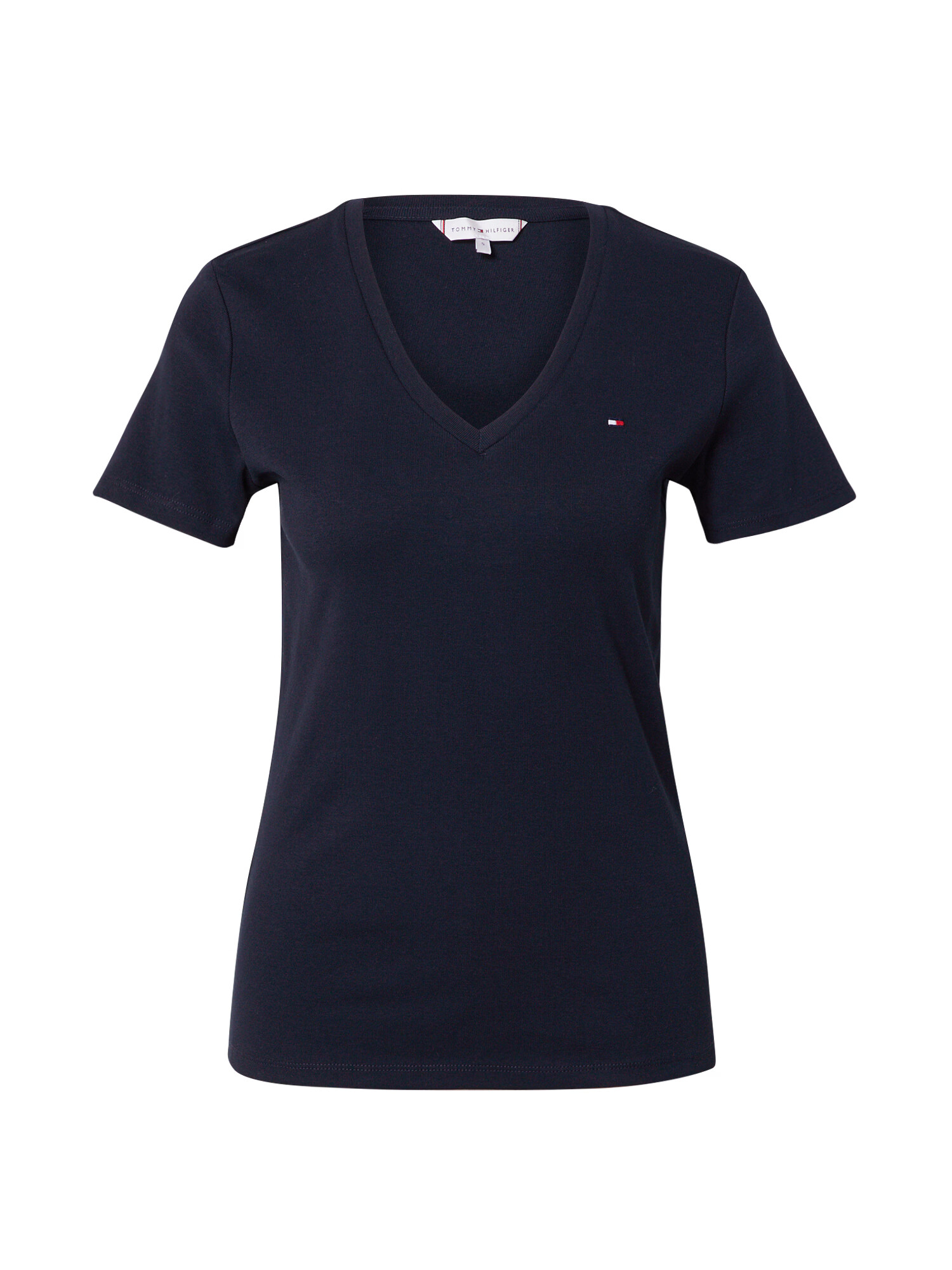 TOMMY HILFIGER Tricou albastru noapte / roșu / alb - Pled.ro