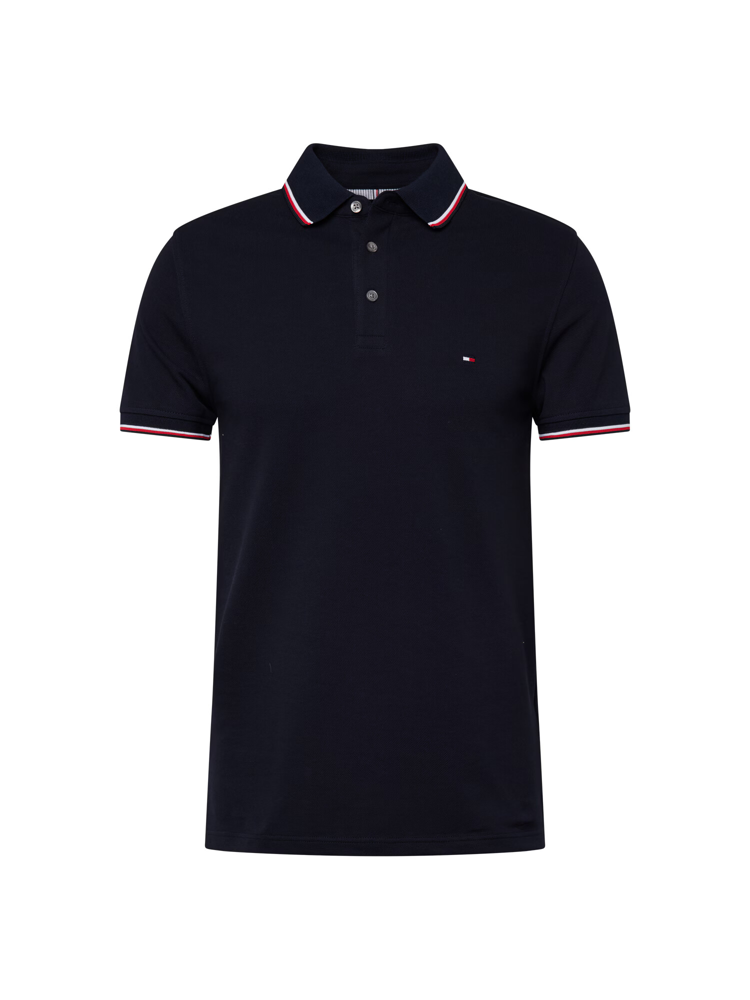 TOMMY HILFIGER Tricou albastru noapte / roșu / alb - Pled.ro