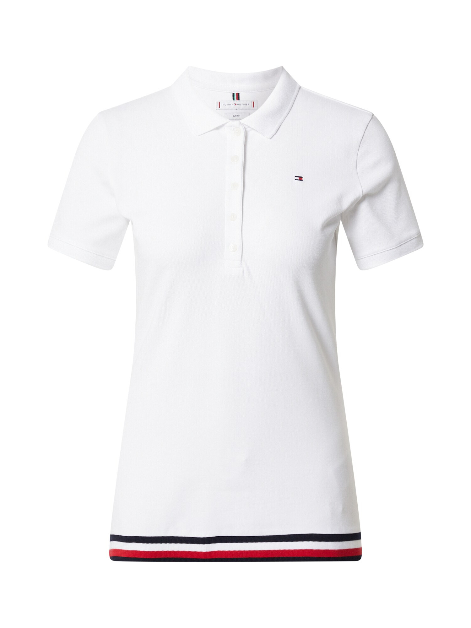 TOMMY HILFIGER Tricou albastru noapte / roșu / alb - Pled.ro