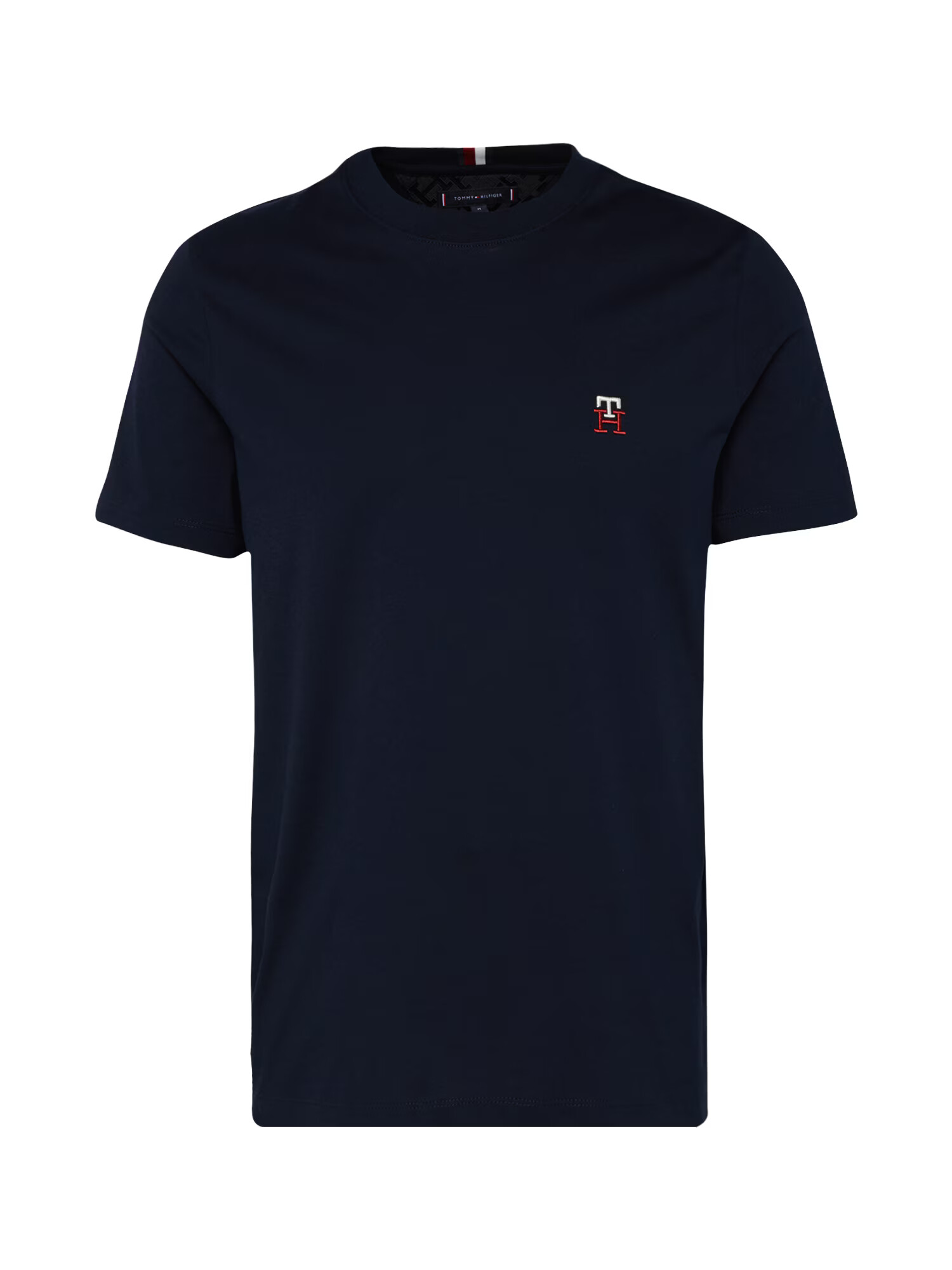 TOMMY HILFIGER Tricou albastru noapte / roșu / alb - Pled.ro