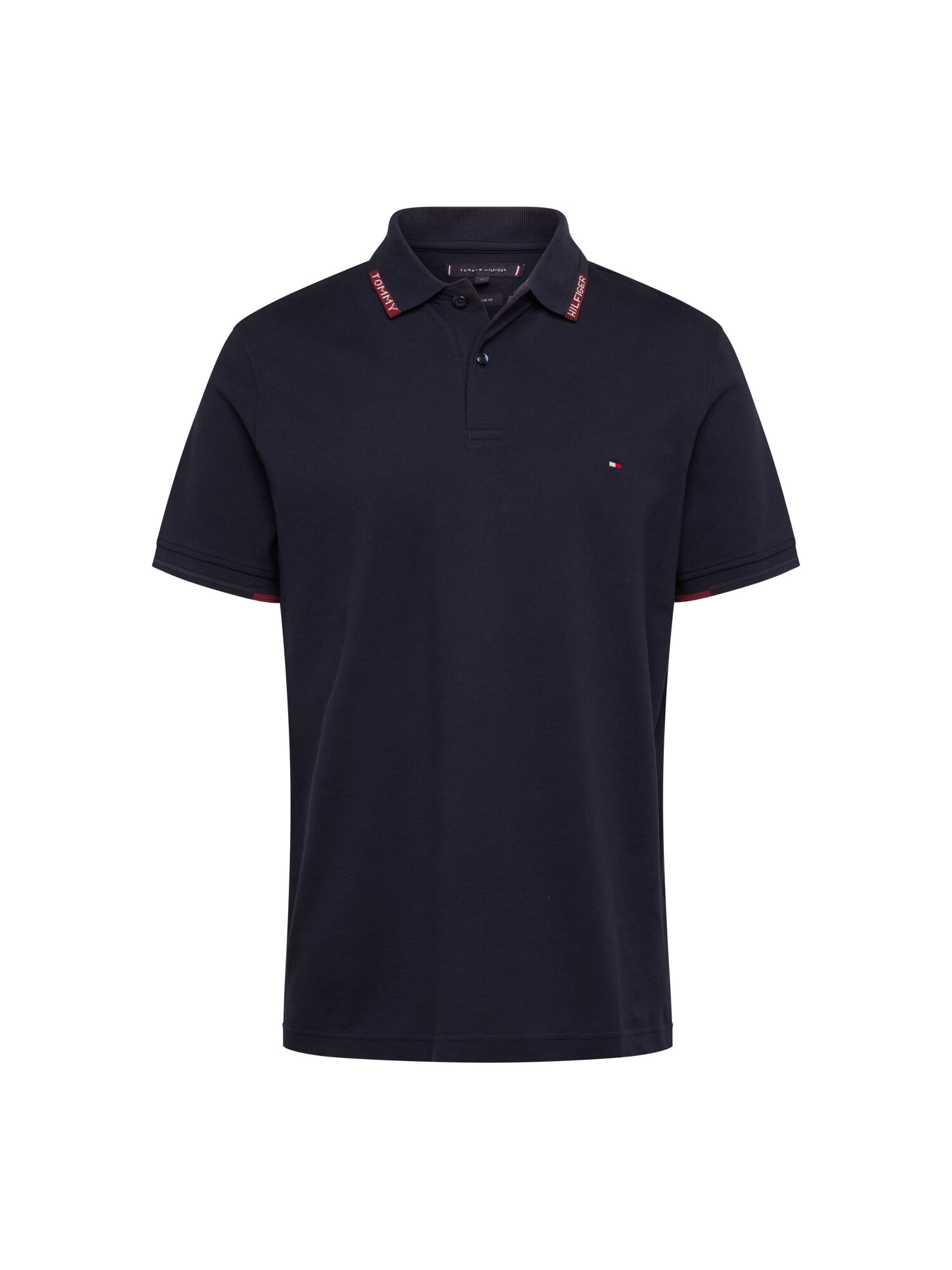 TOMMY HILFIGER Tricou albastru noapte / roșu / alb - Pled.ro