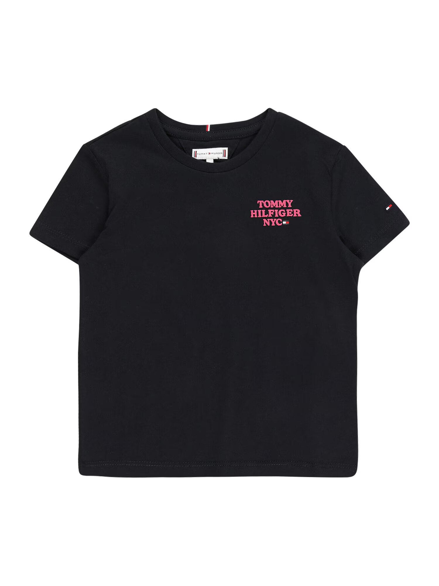 TOMMY HILFIGER Tricou albastru noapte / roz deschis / alb - Pled.ro