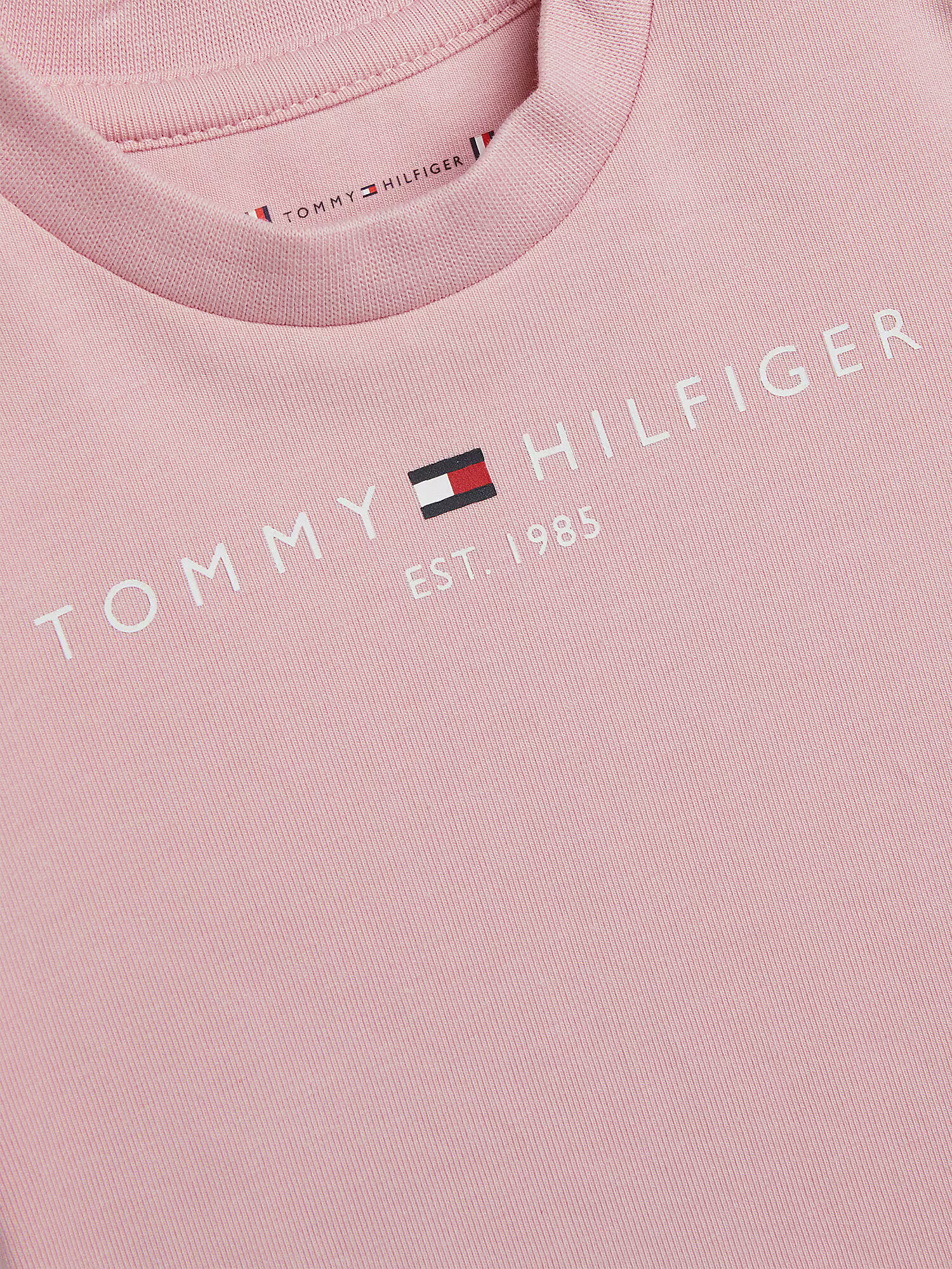 TOMMY HILFIGER Tricou albastru noapte / roz / roșu / alb - Pled.ro