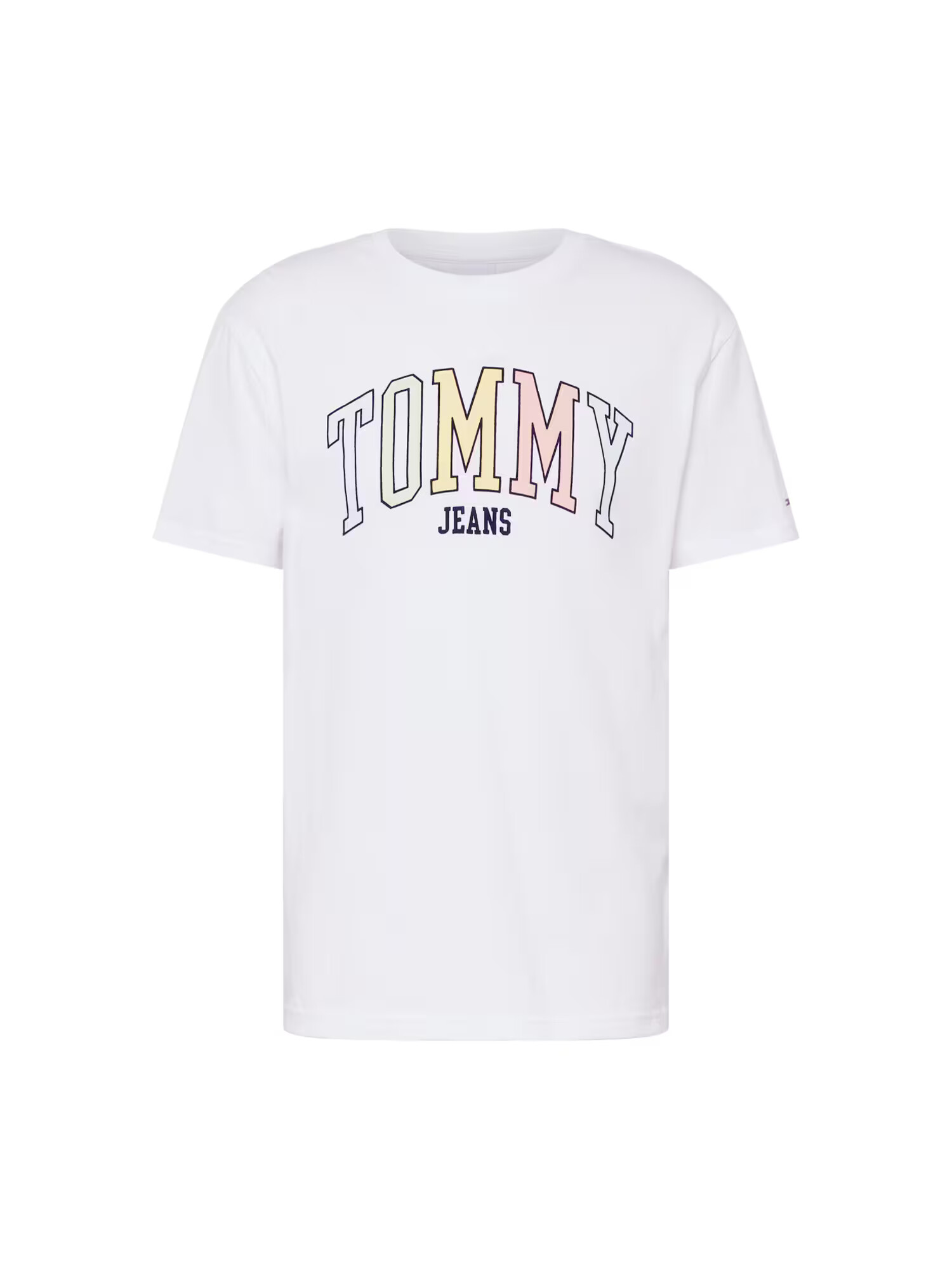 TOMMY HILFIGER Tricou albastru pastel / galben deschis / negru / alb - Pled.ro