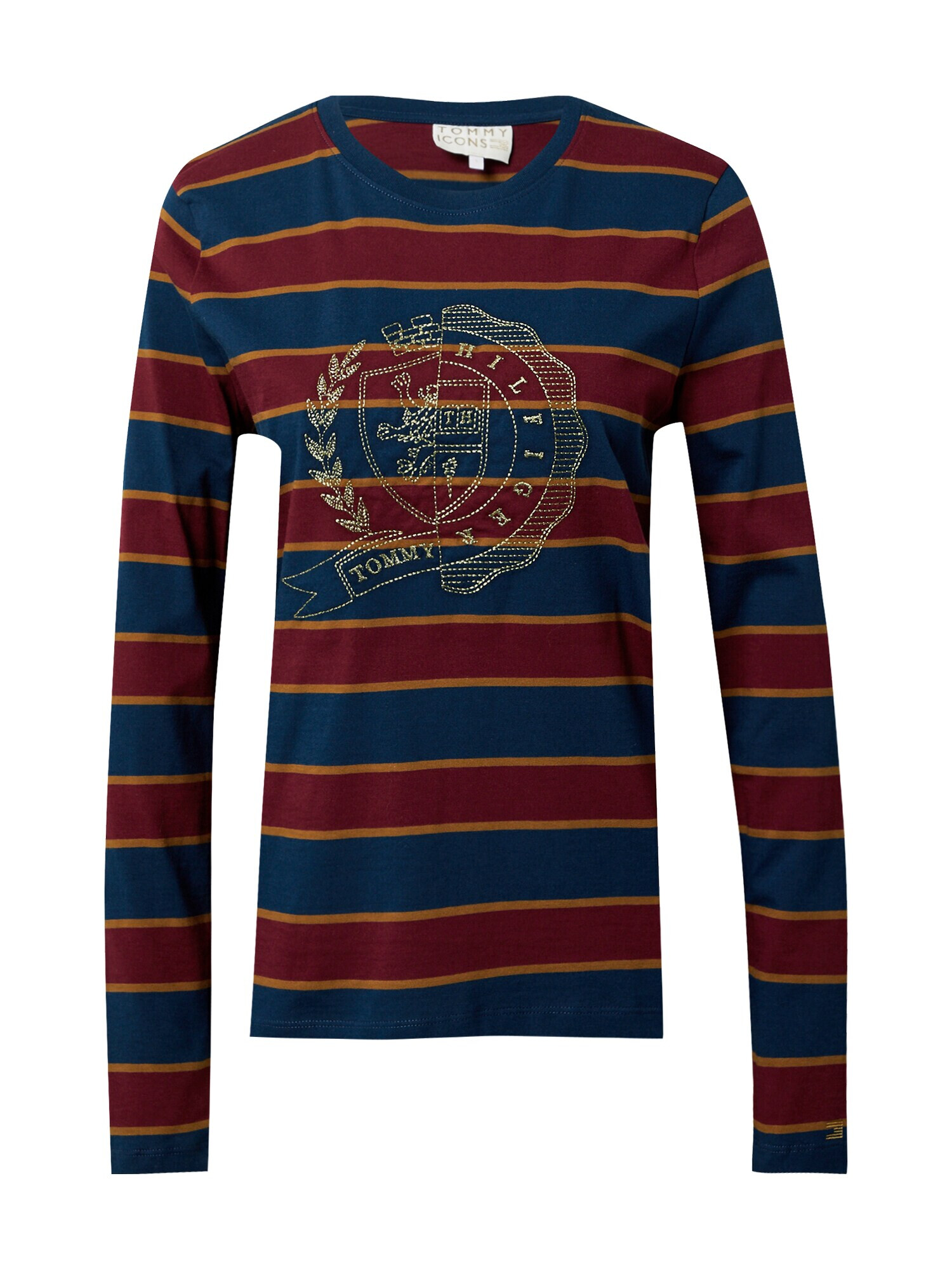 TOMMY HILFIGER Tricou albastru / portocaliu / roșu - Pled.ro