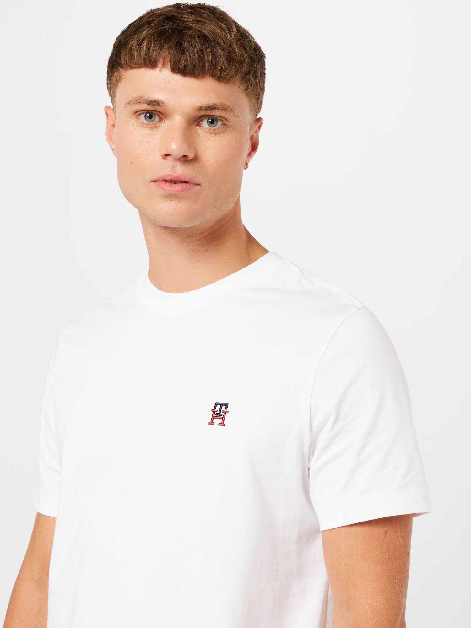 TOMMY HILFIGER Tricou albastru / roșu / alb - Pled.ro