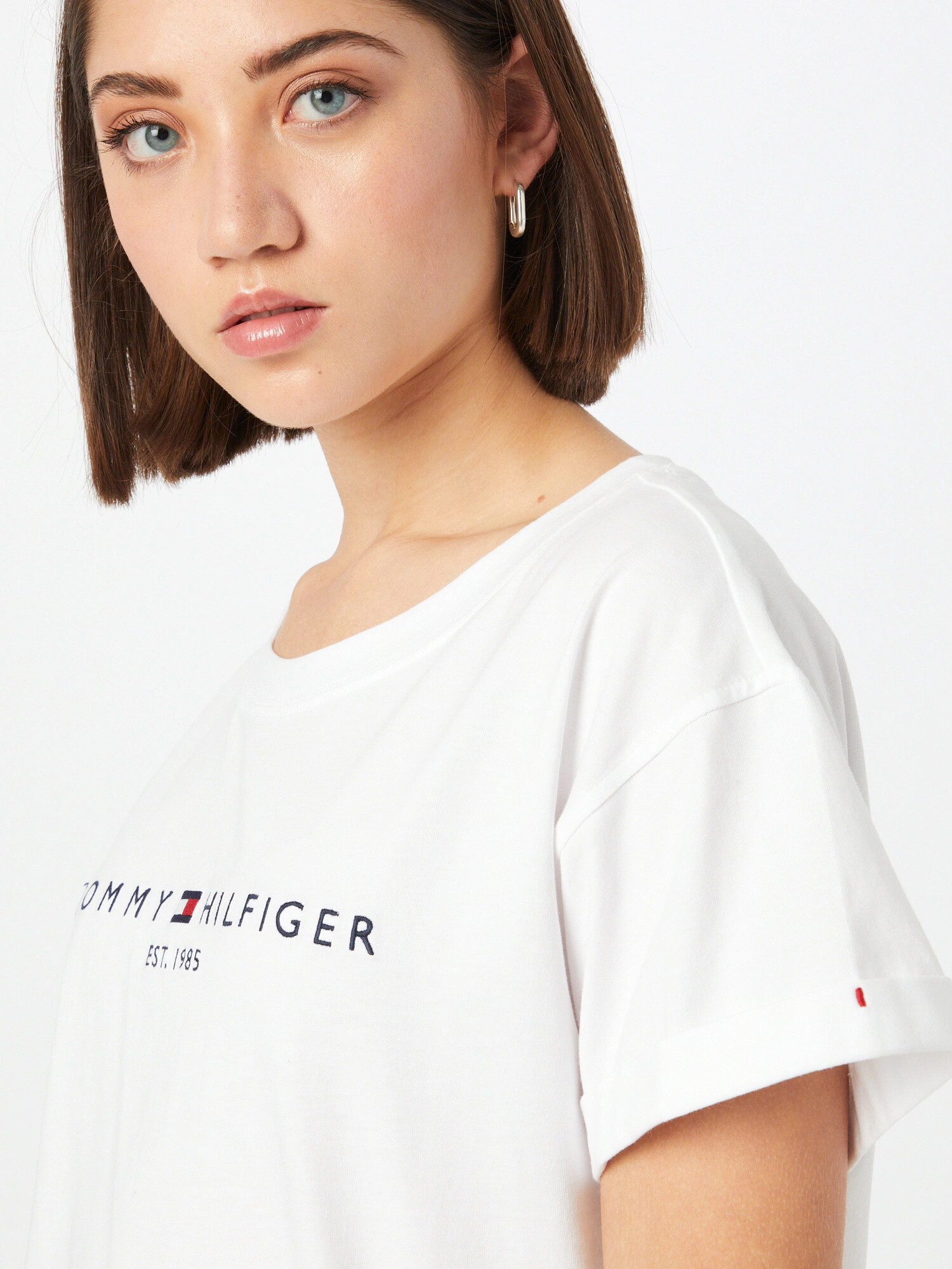 TOMMY HILFIGER Tricou albastru / roșu / alb - Pled.ro