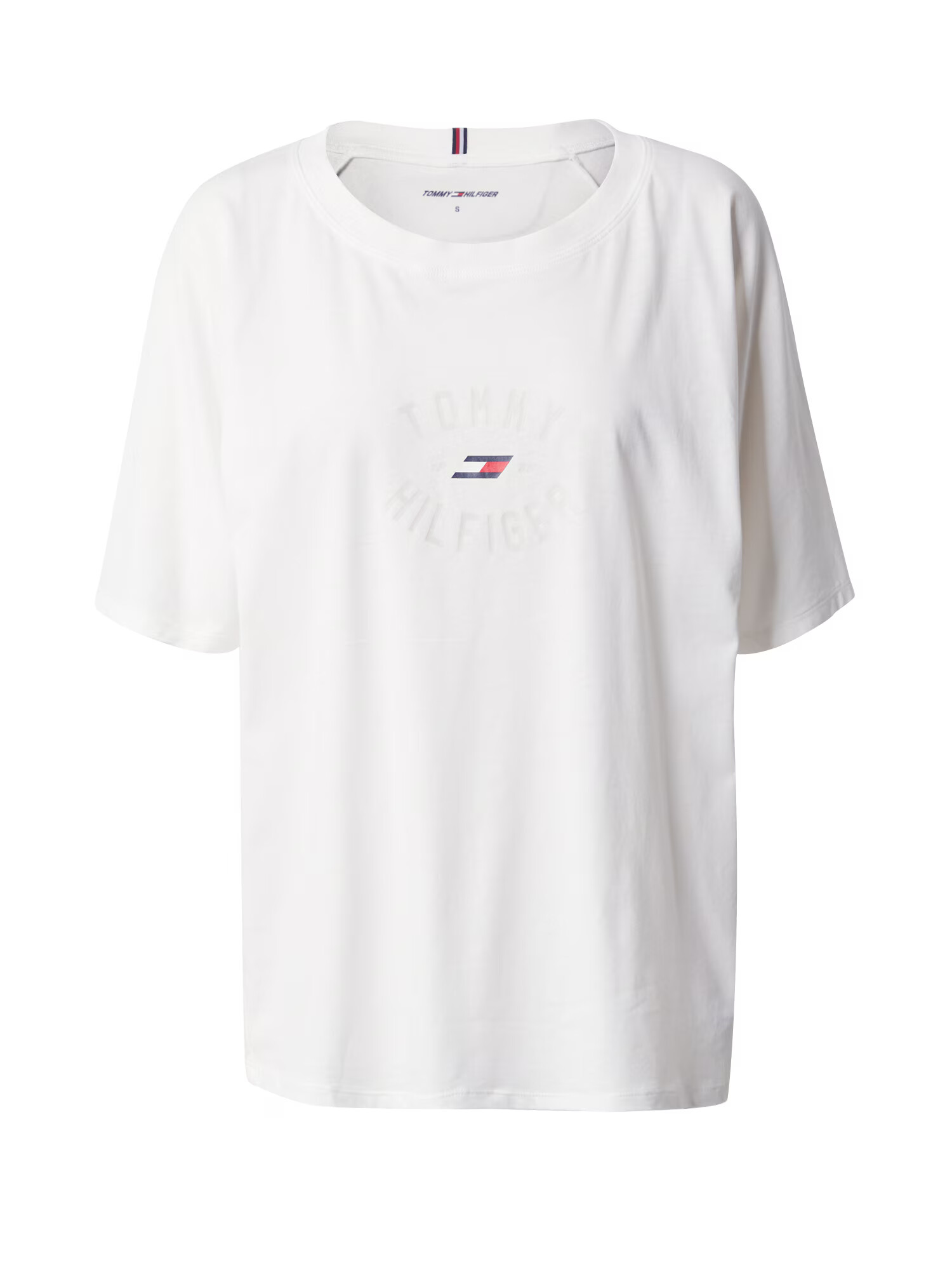 TOMMY HILFIGER Tricou bej deschis / albastru închis / roșu / alb - Pled.ro