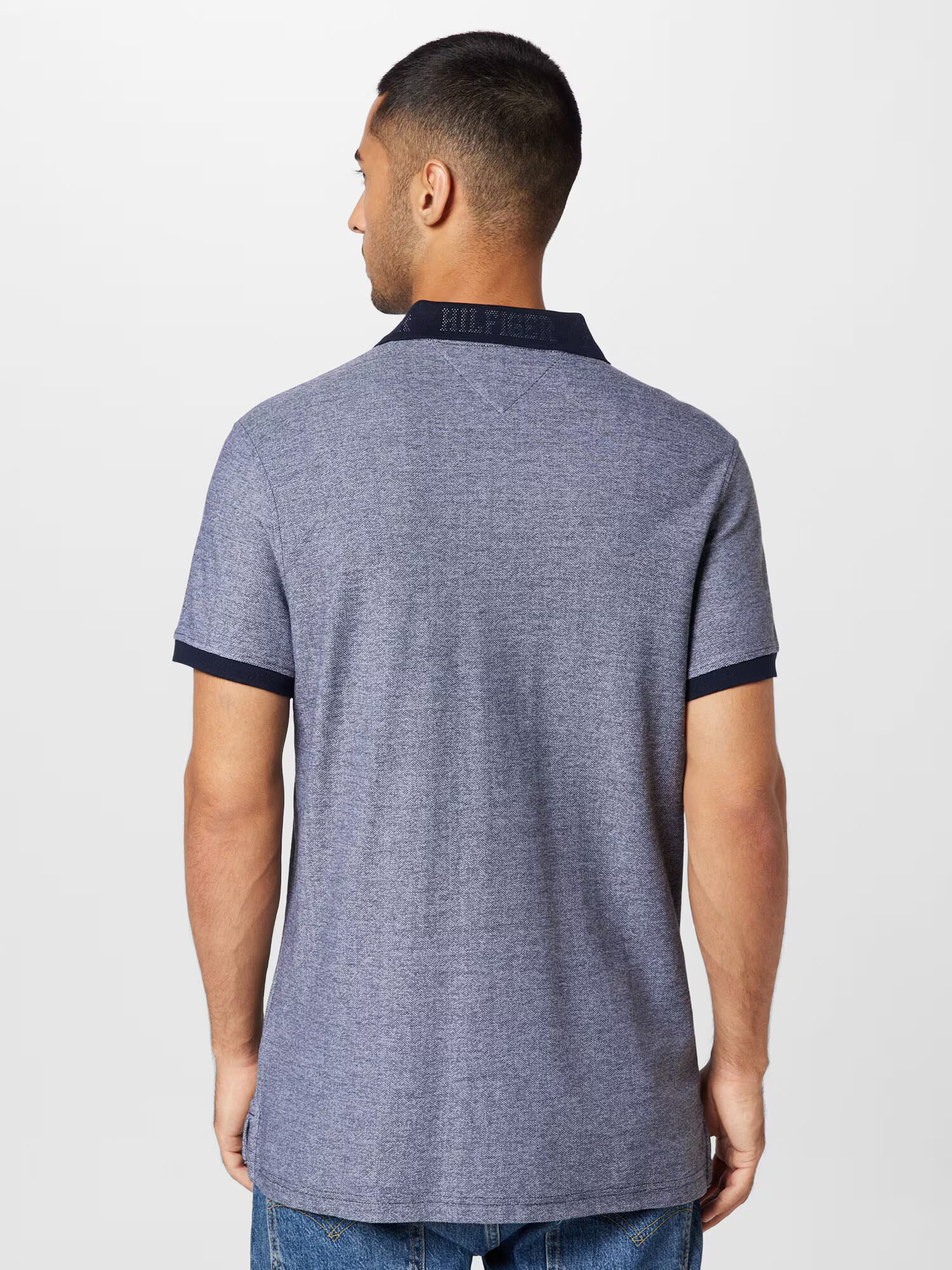 TOMMY HILFIGER Tricou bleumarin - Pled.ro