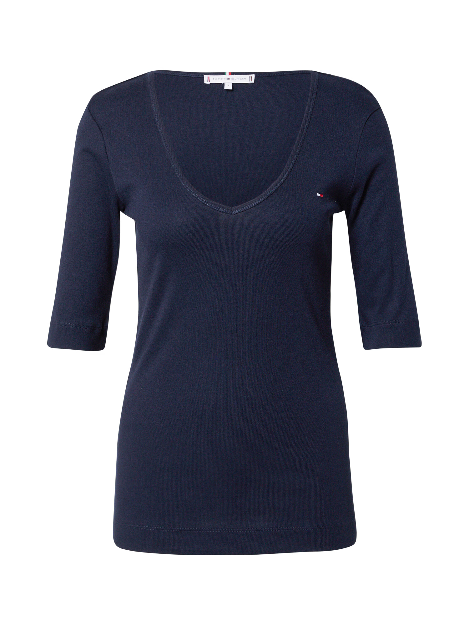 TOMMY HILFIGER Tricou bleumarin - Pled.ro