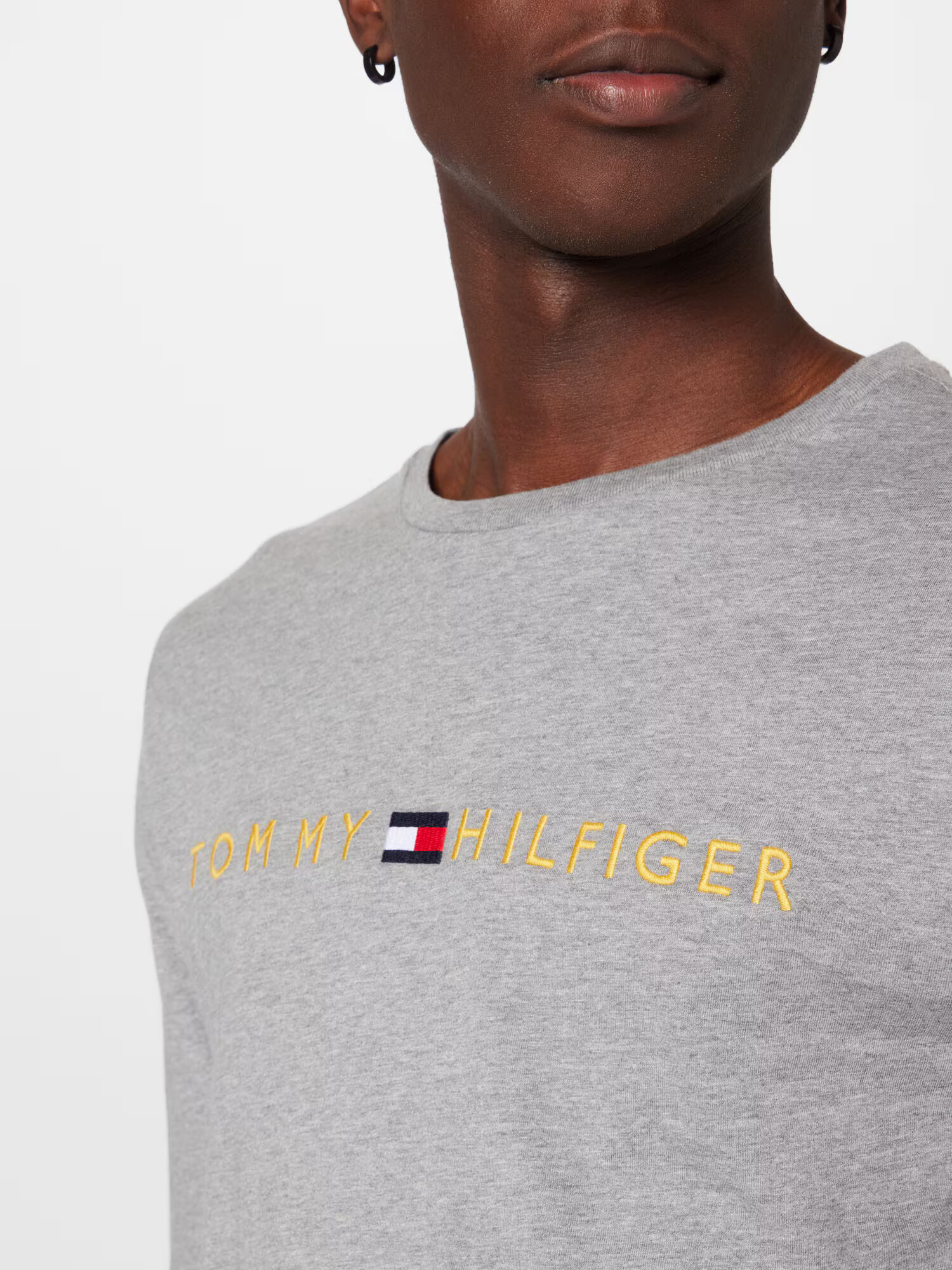 TOMMY HILFIGER Tricou bleumarin / galben auriu / gri amestecat / roșu - Pled.ro