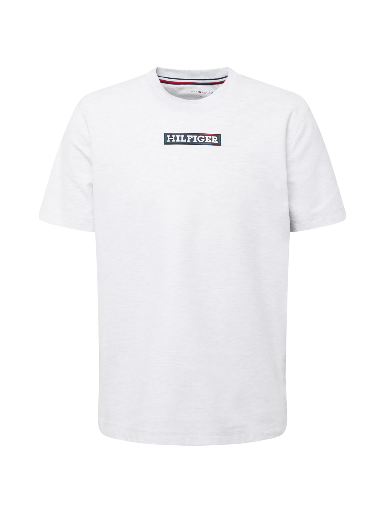 TOMMY HILFIGER Tricou bleumarin / gri deschis / roșu - Pled.ro