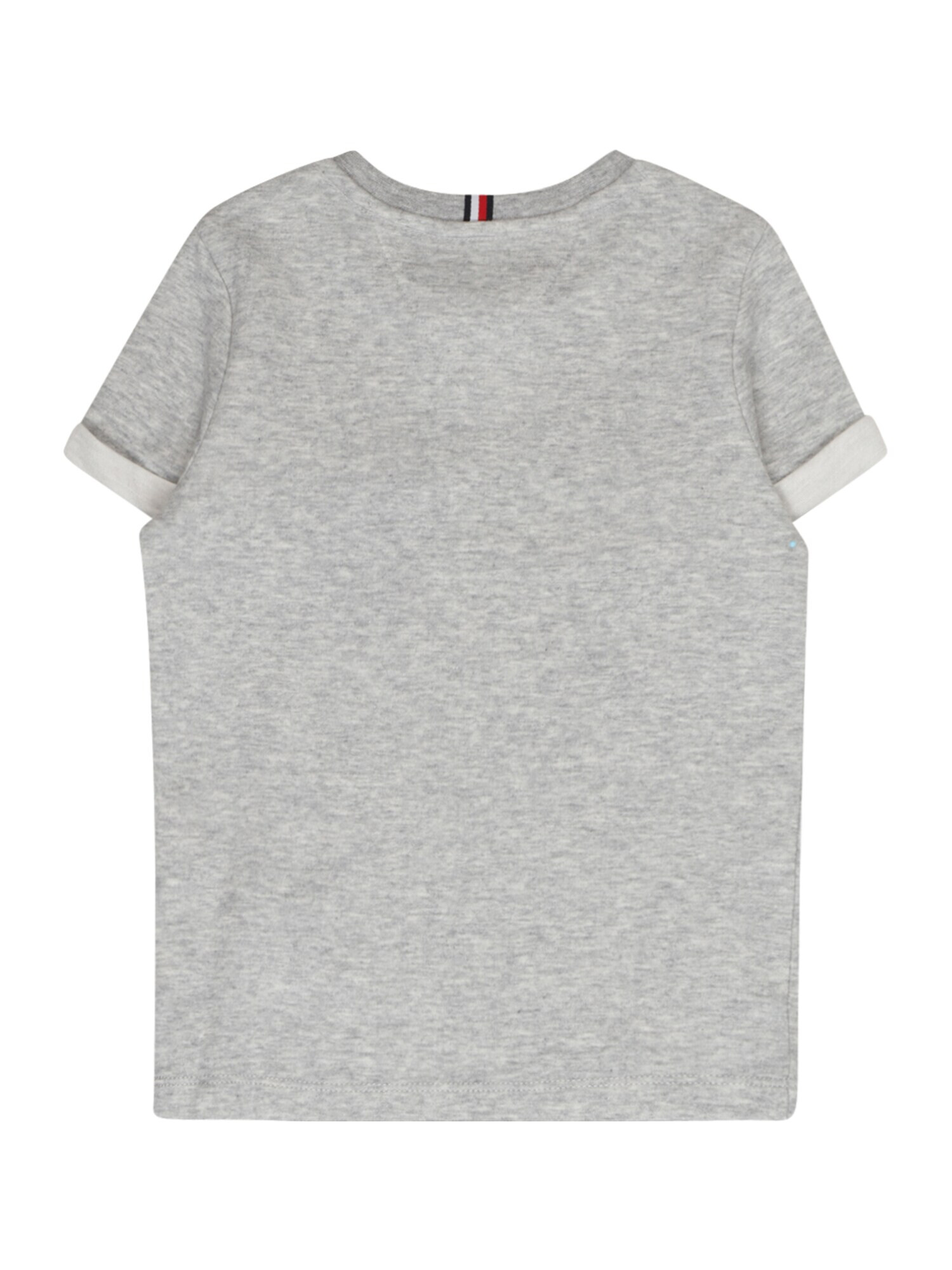 TOMMY HILFIGER Tricou bleumarin / gri deschis / roșu / alb - Pled.ro